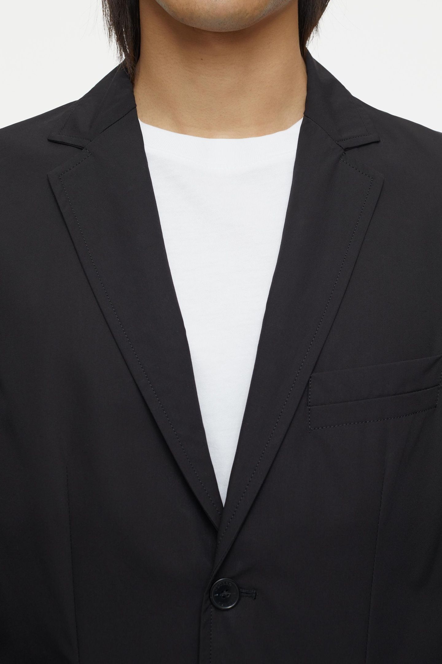 SINGLE BREASTED BLAZER BLACK 5