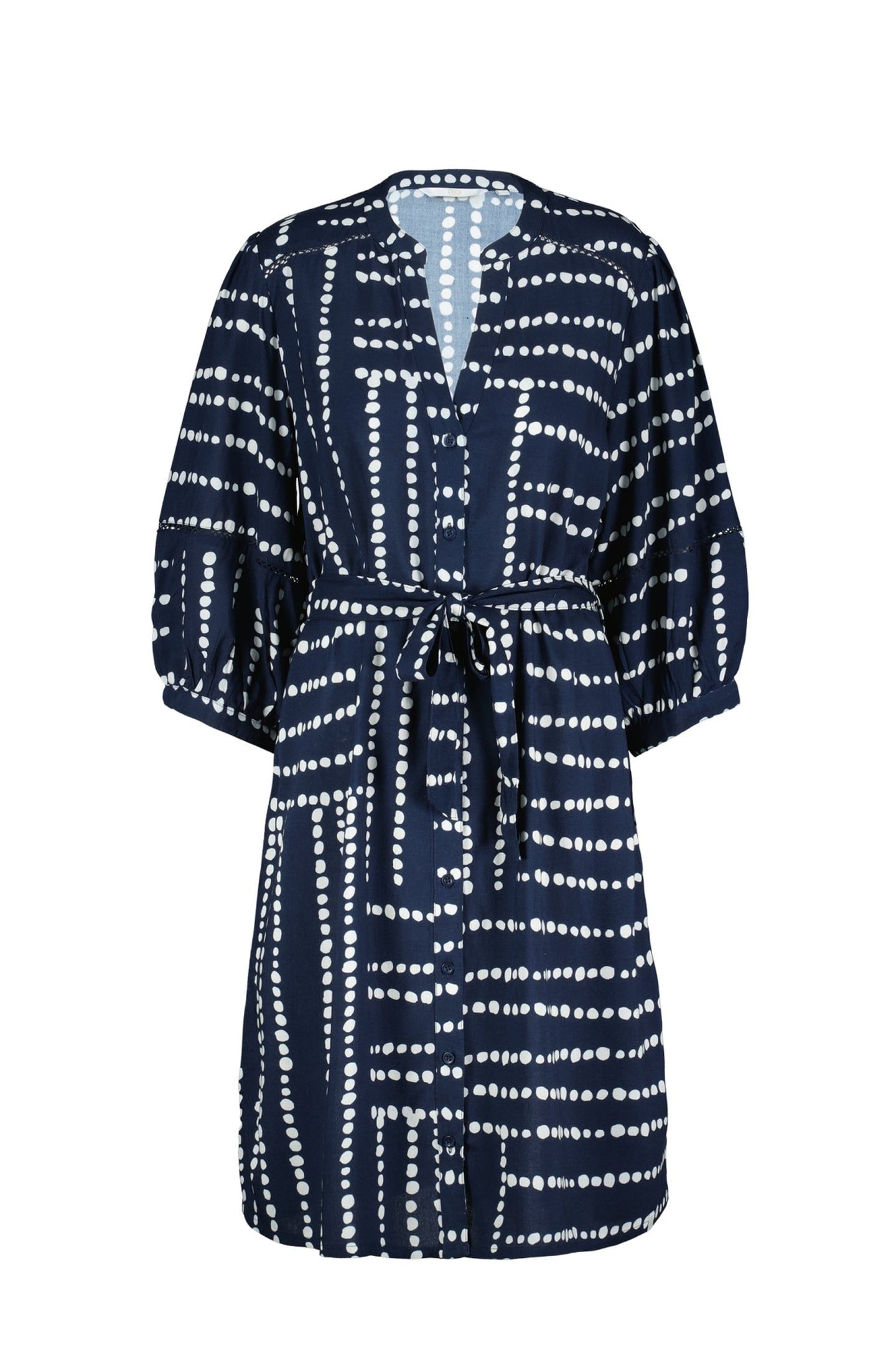 TUNIC RIVIERA DARK BLUE SOURCE PRINT 4