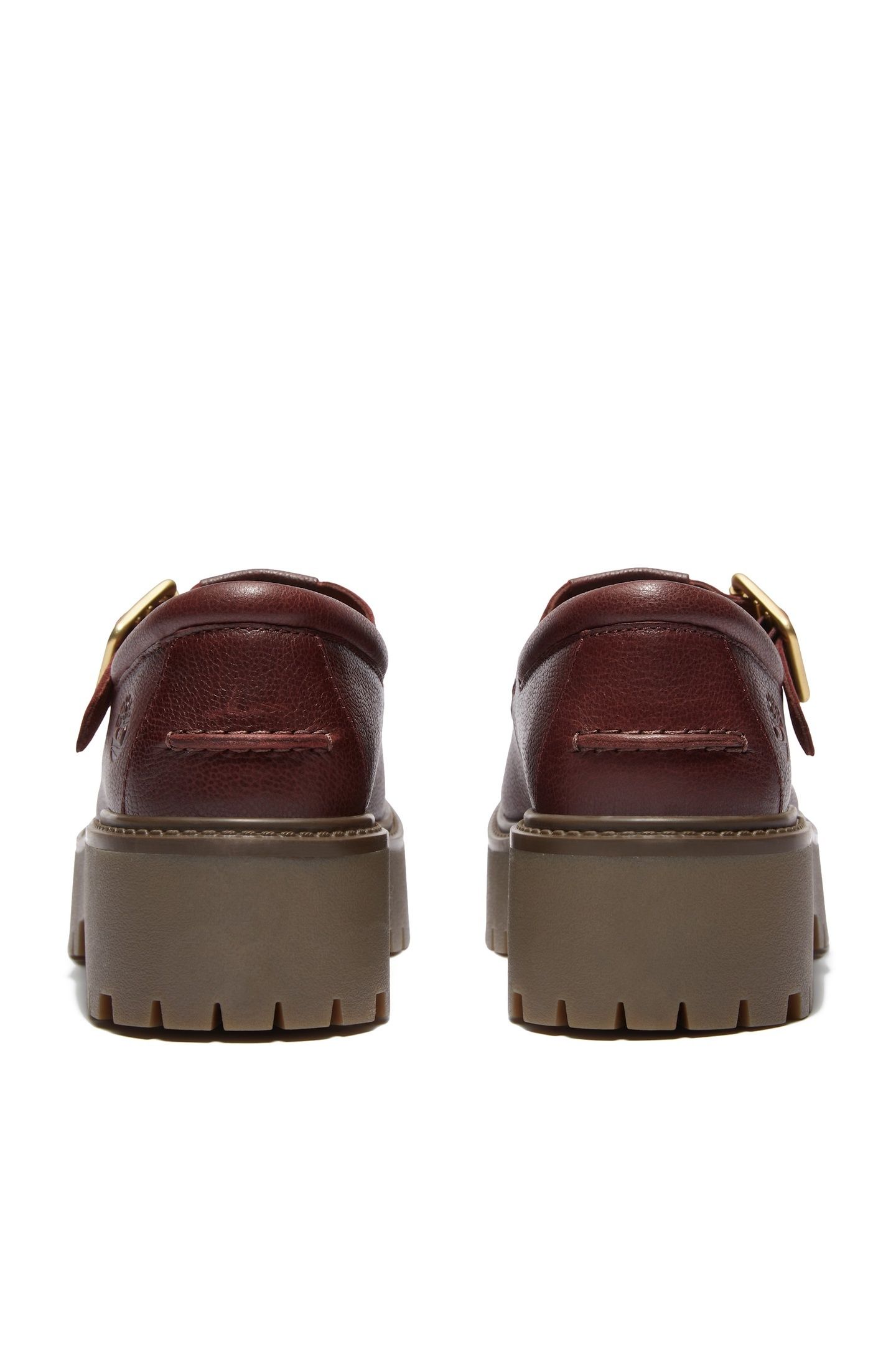 STONE STREET BUCKLE SHOE BURGUNDY FULL GRAIN 4