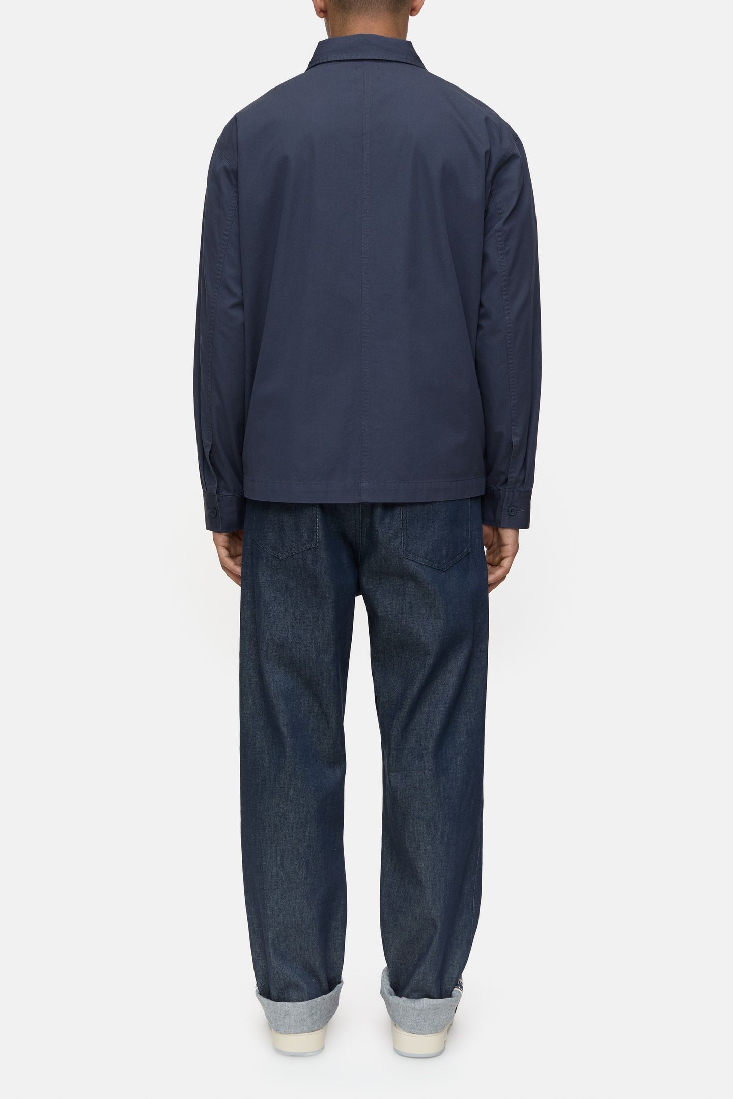 ZIPPED SHIRT SHIRTS & BLOUSES SMOKEY BLUE 3