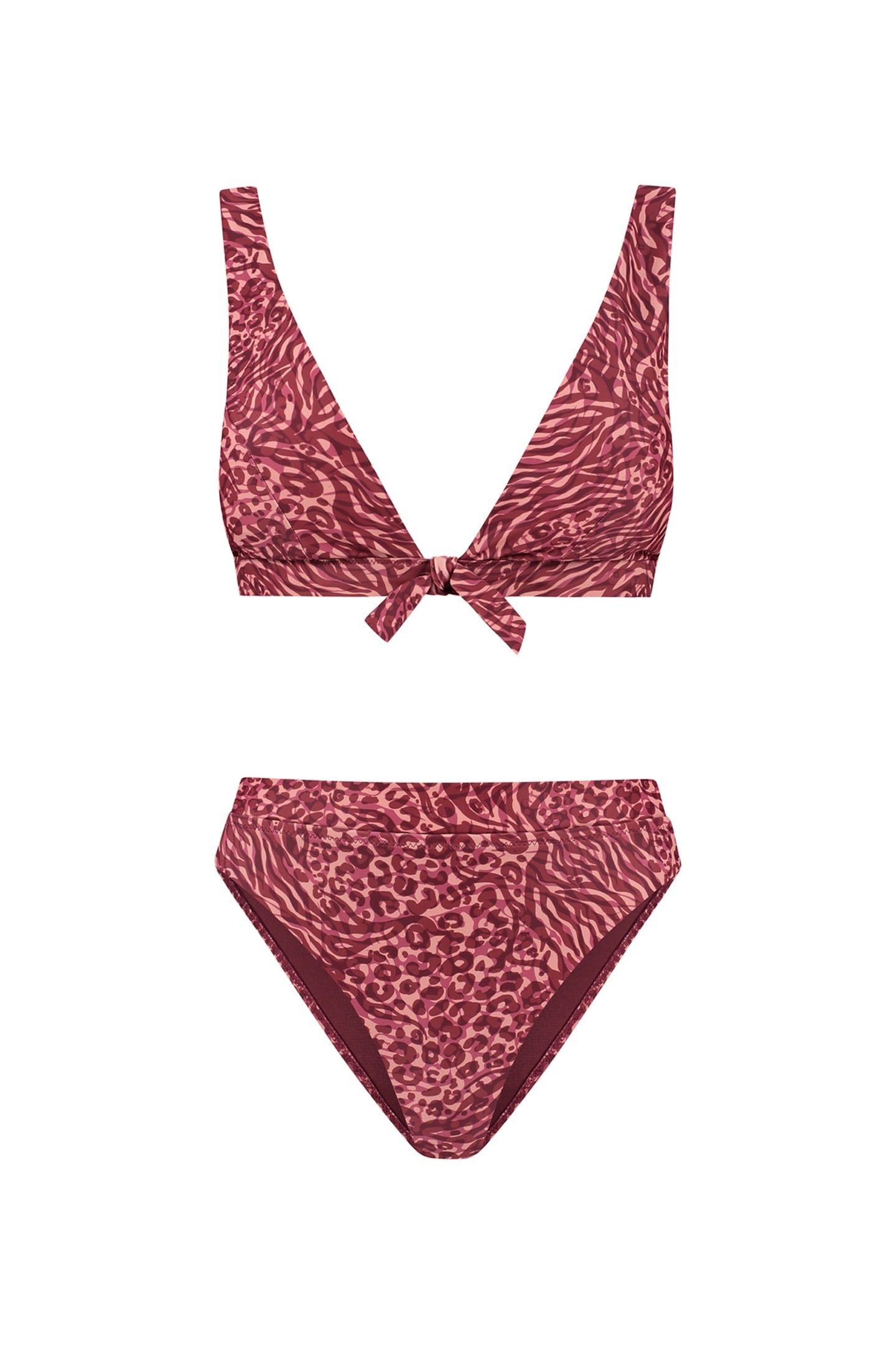 TEDDY BIKINI SET SUMMER SAFARI BLOSSOM PINK LEOPARD 6