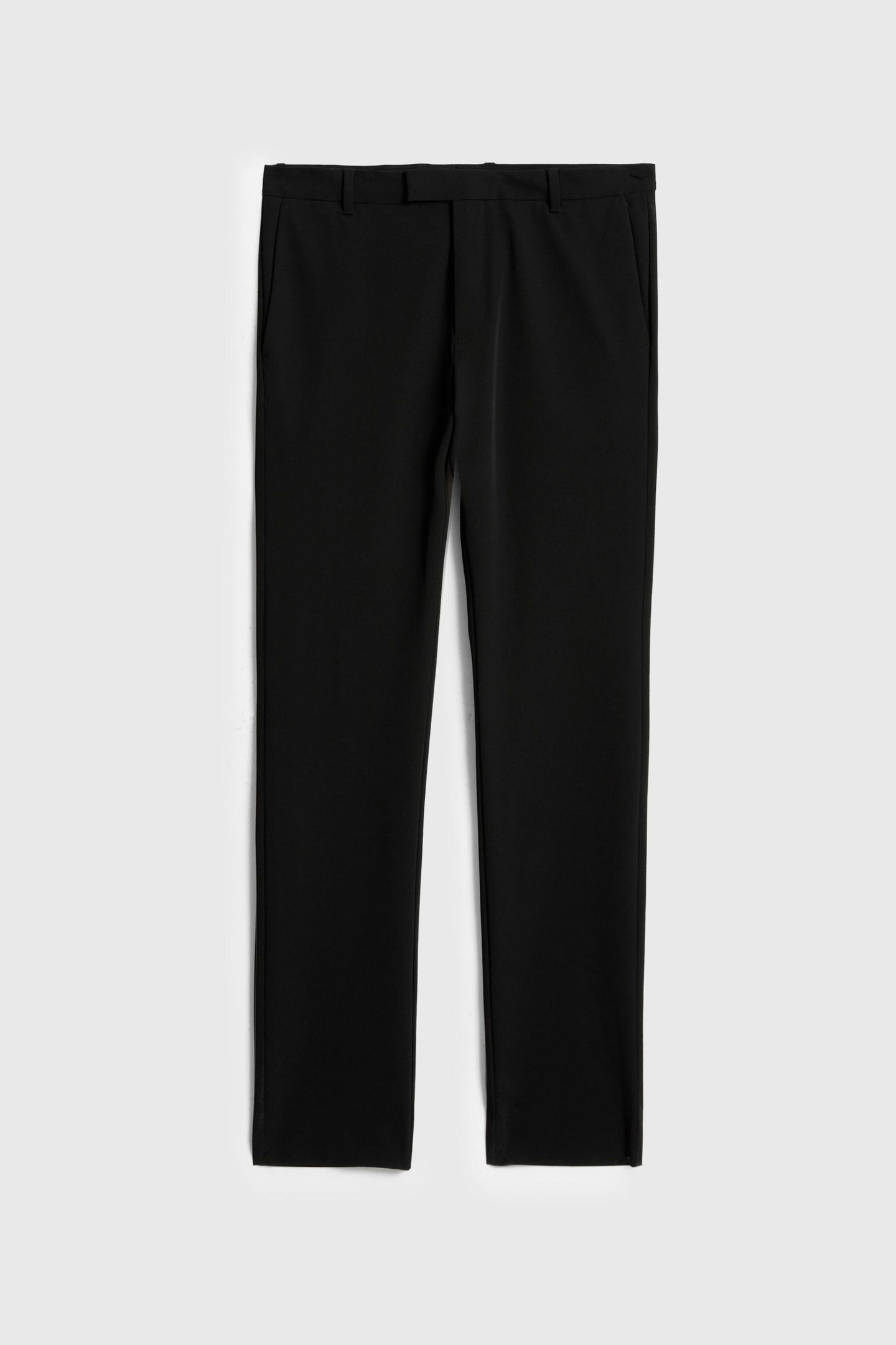 MERCER PANTS - SLIM FIT PANTS WITH WELT BLACK 2
