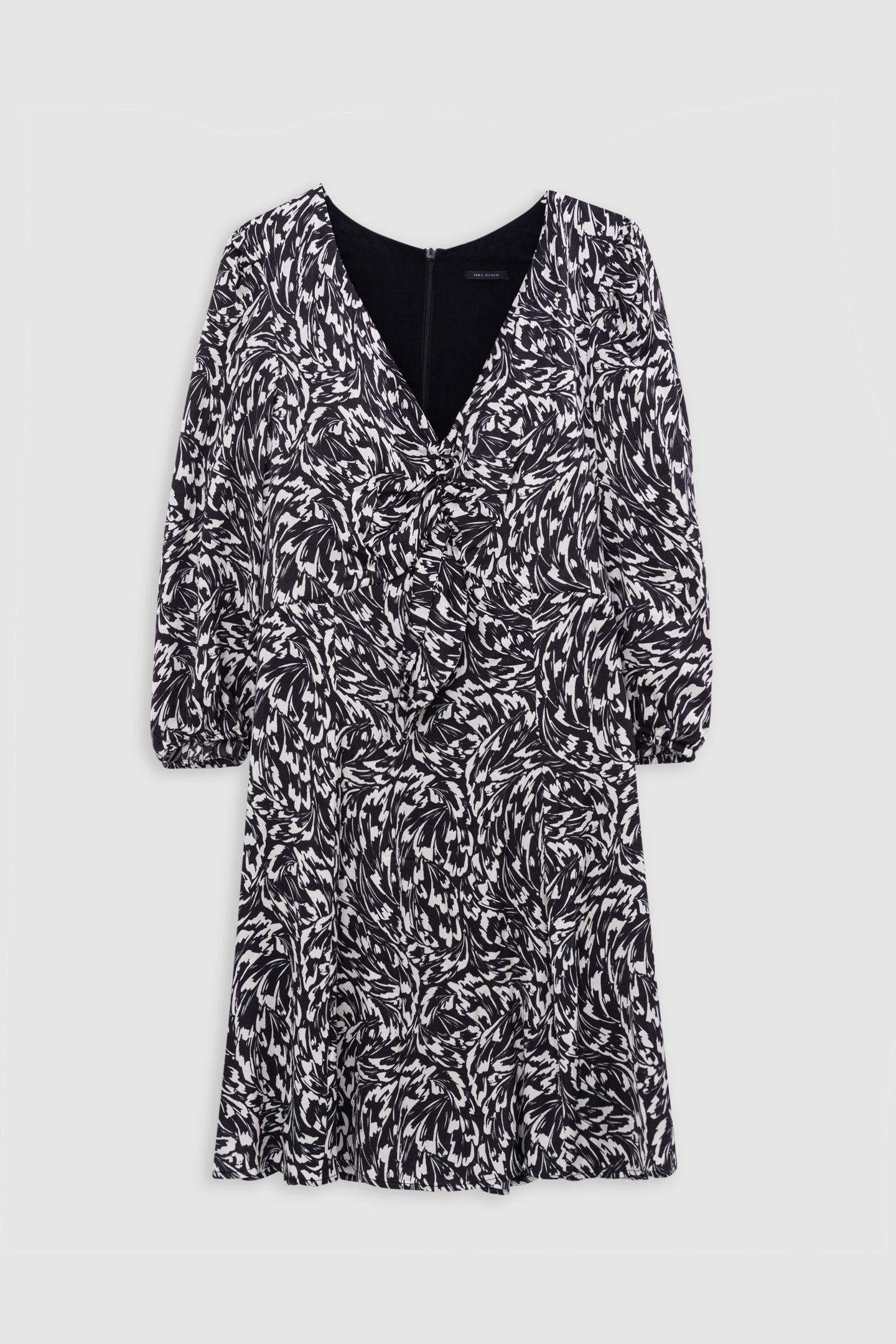 LENZING™ ECOVERO™ MINIMAL FLOWER BOW DRESS 5