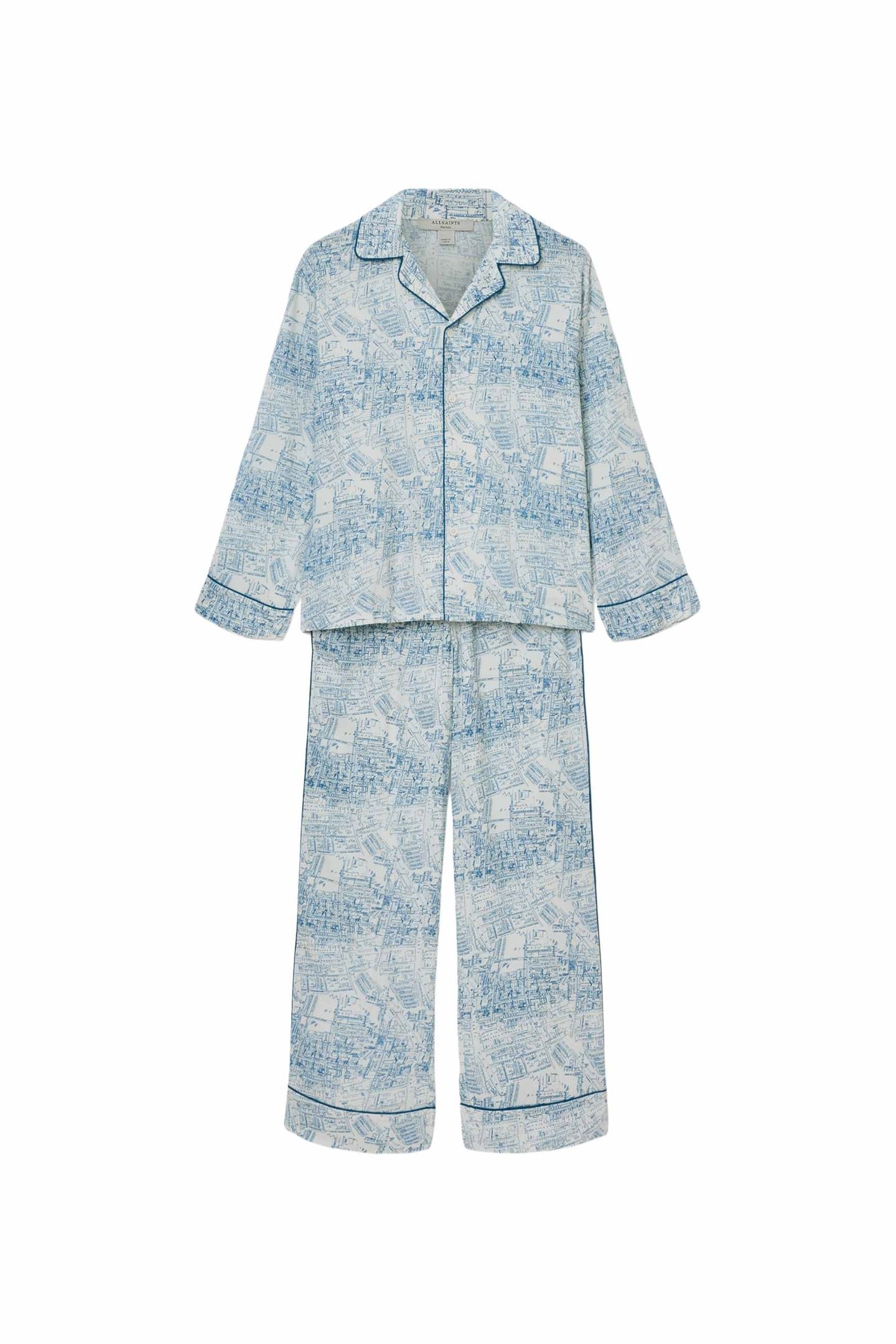 MAUDE PJ SET MAP BLUE 5