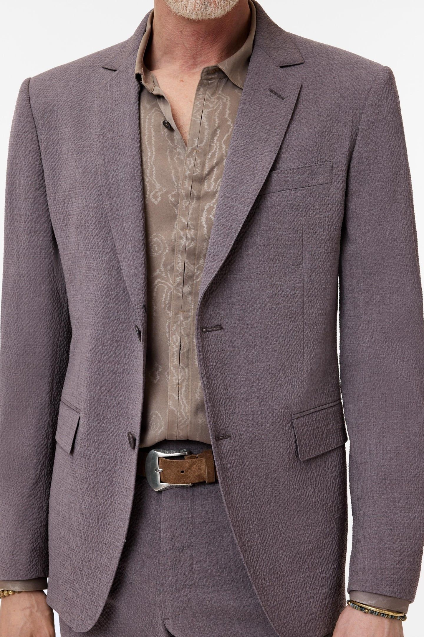 GAIA JACKET - AUSTIN FIT - TWO BUTTON NO OLD BARK 3