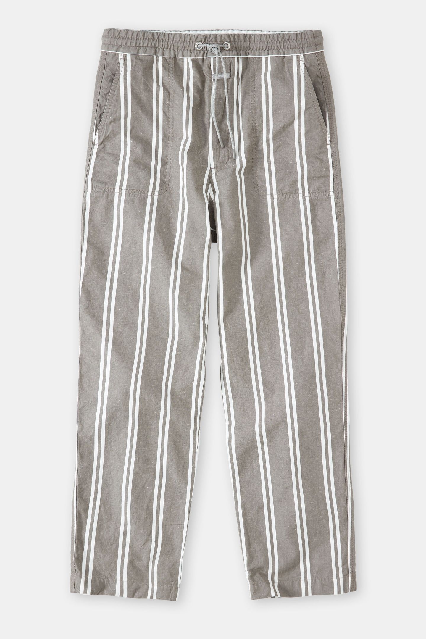 SAMSUN WIDE PANTS CHALK GREY 6