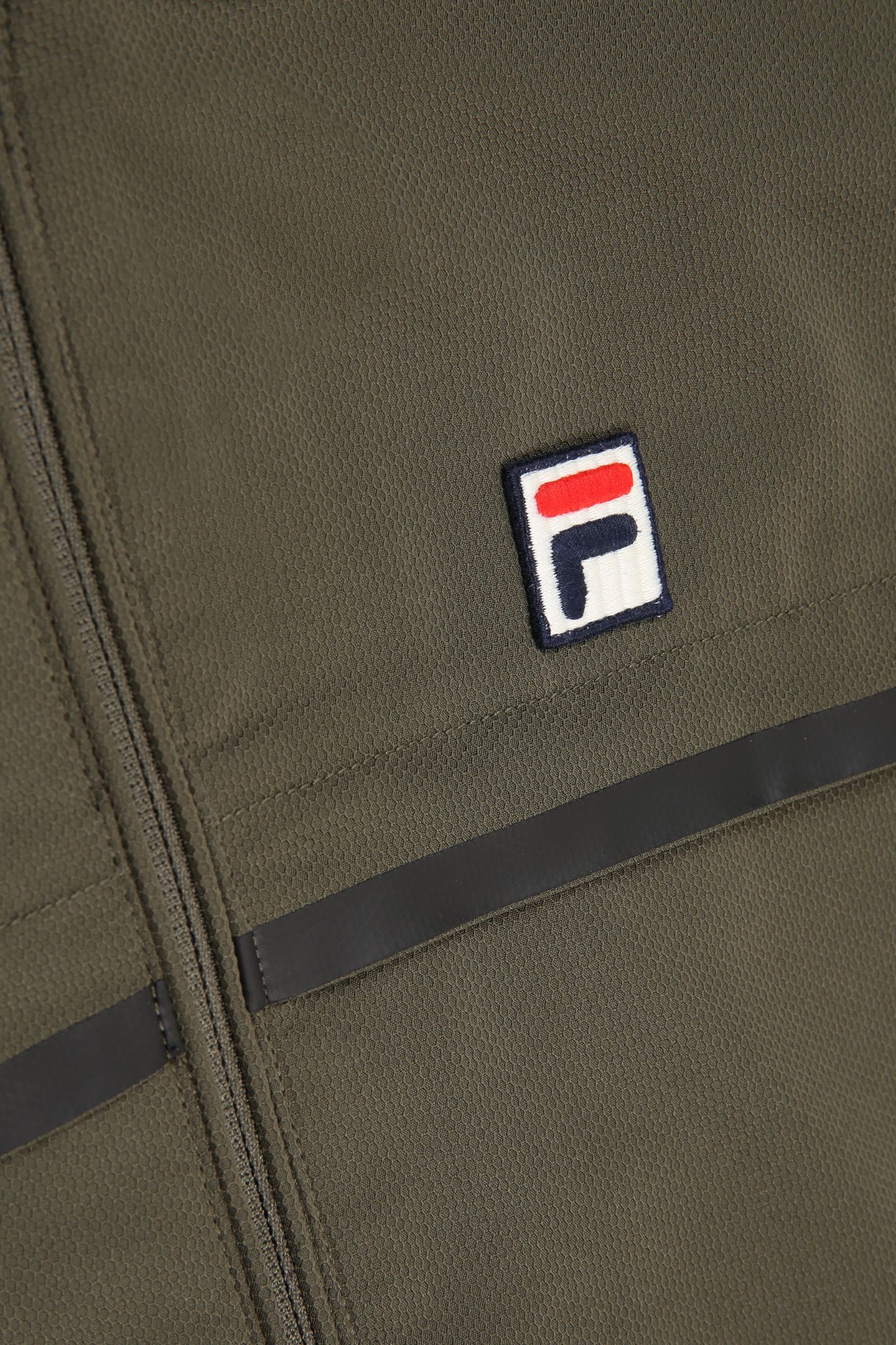 SAN SIRO REGULAR BLOCKED WOVEN TRACK JACKET BLACK 7