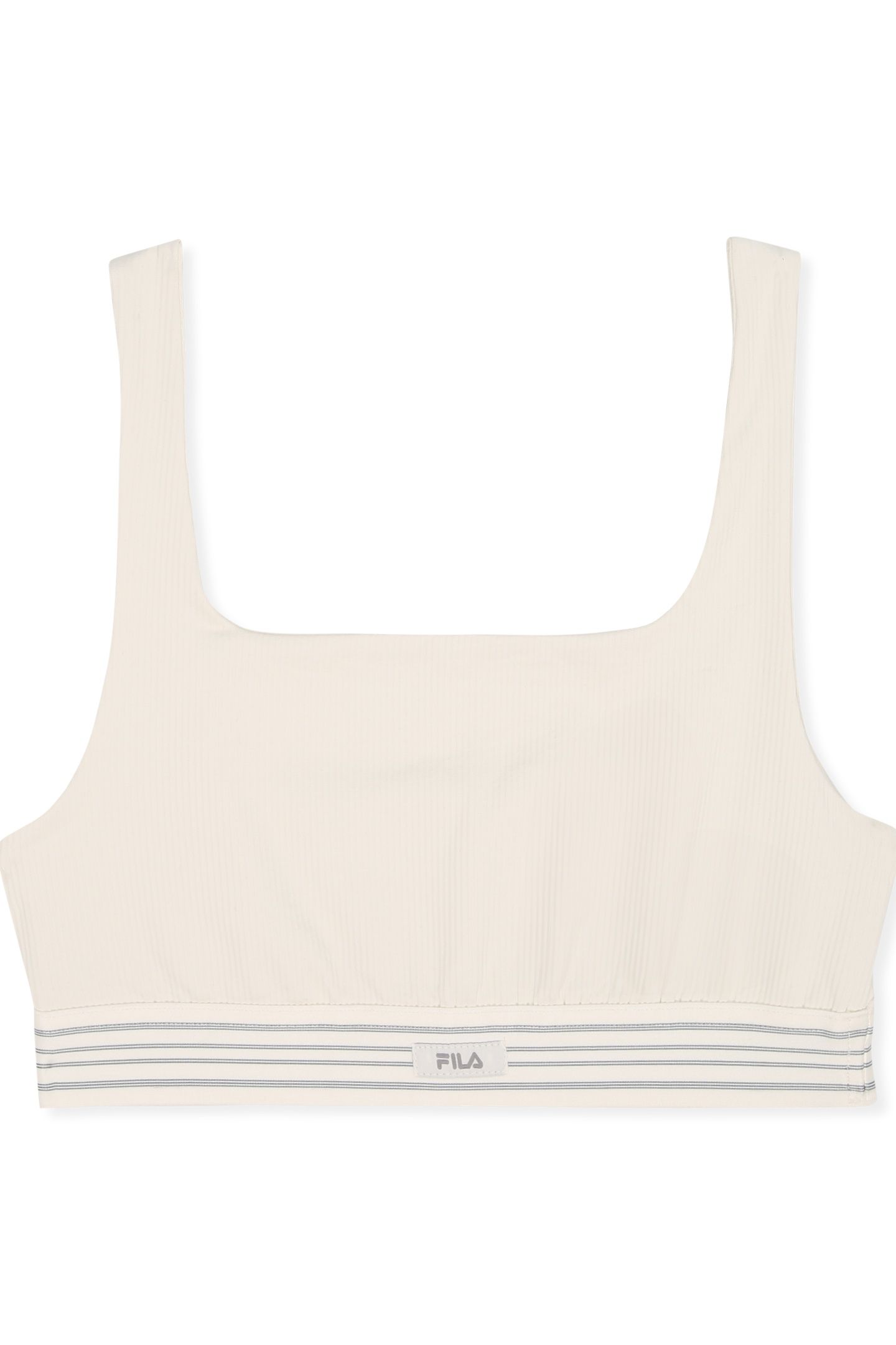 BELLAGIO RIBBED BRA TOP EGRET 5