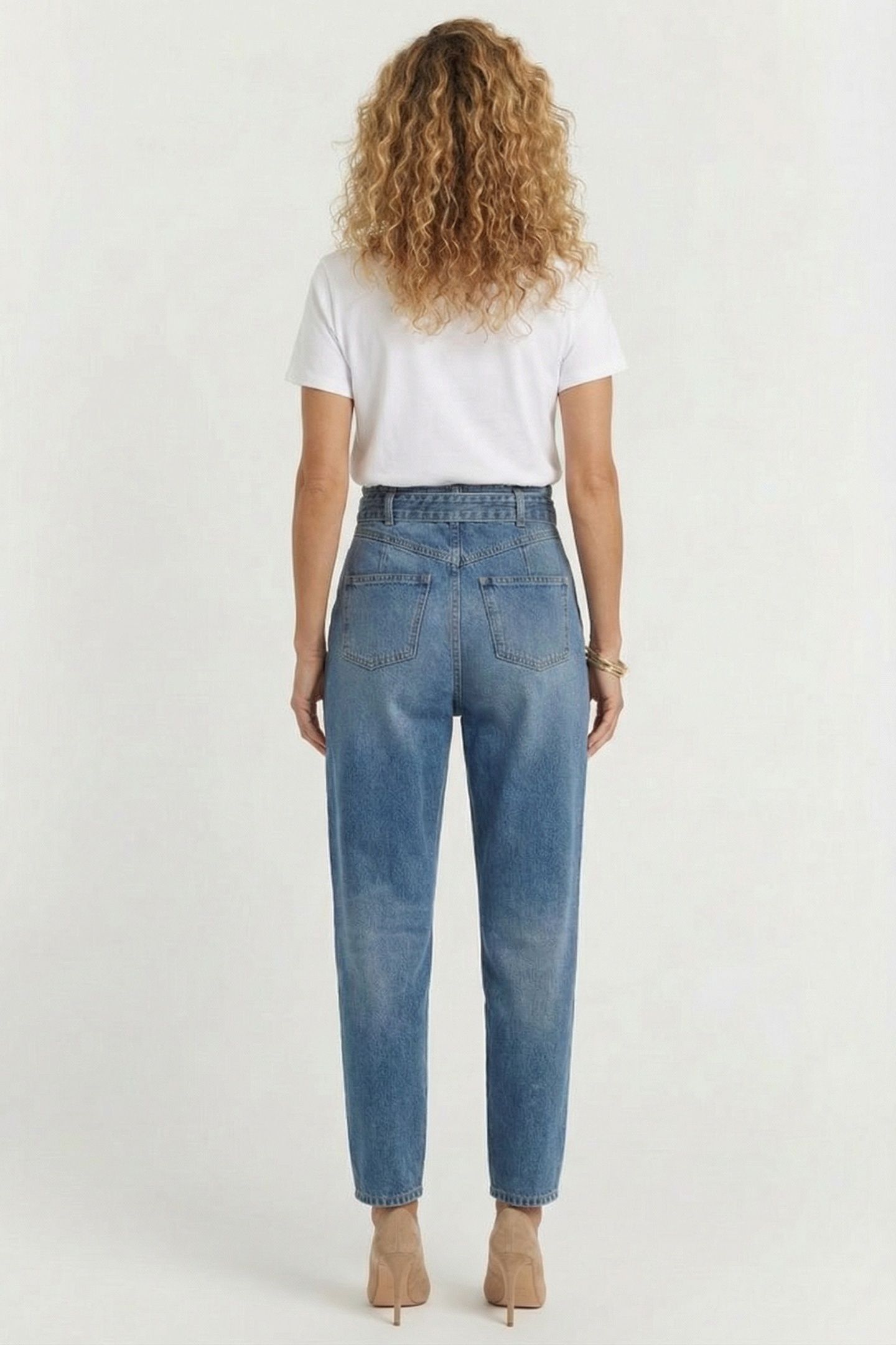 INDIOSPE TROUSER MID BLUE USED 2
