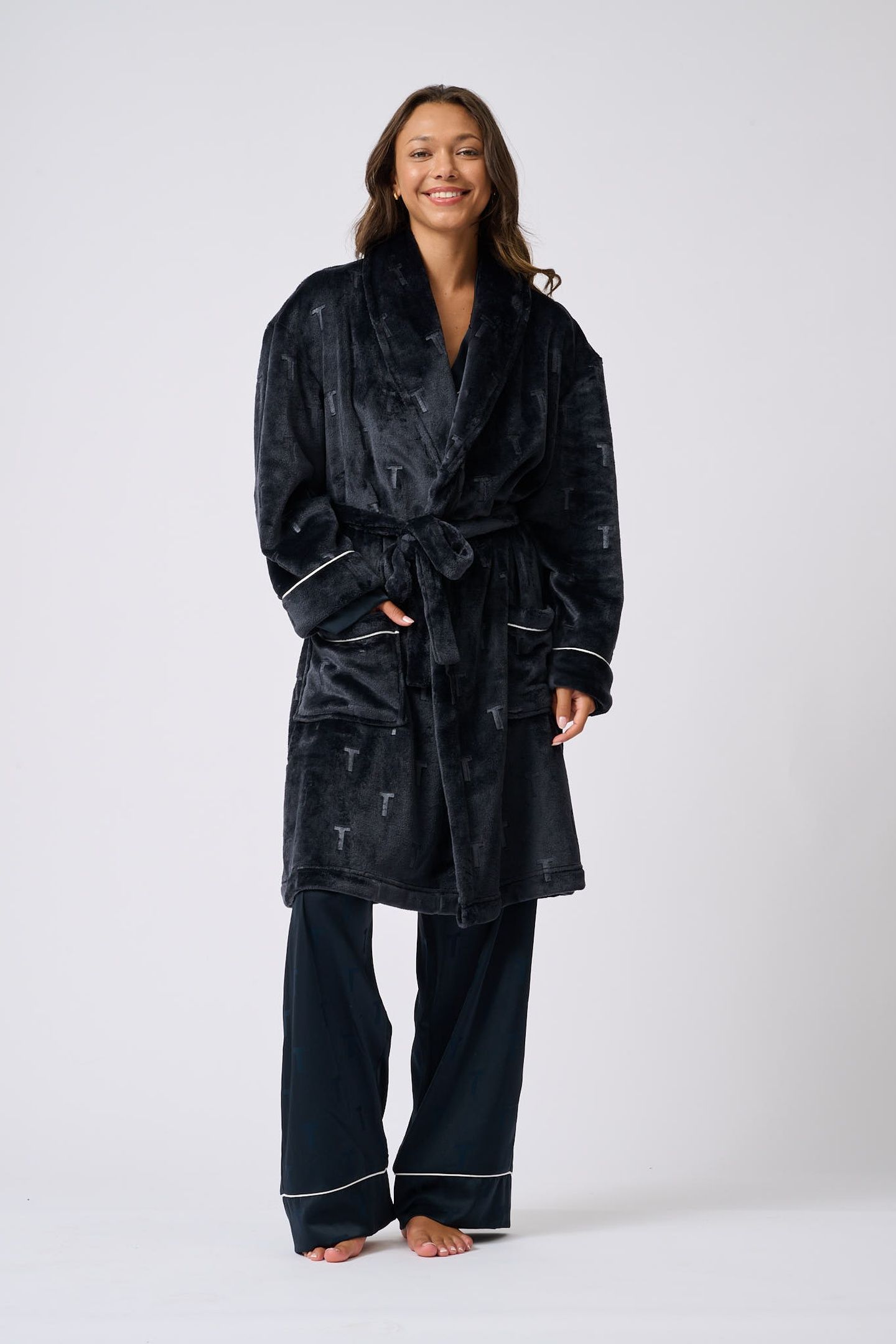 JUDE 1PK DRESSING GOWN AFTER MIDNIGHT 1