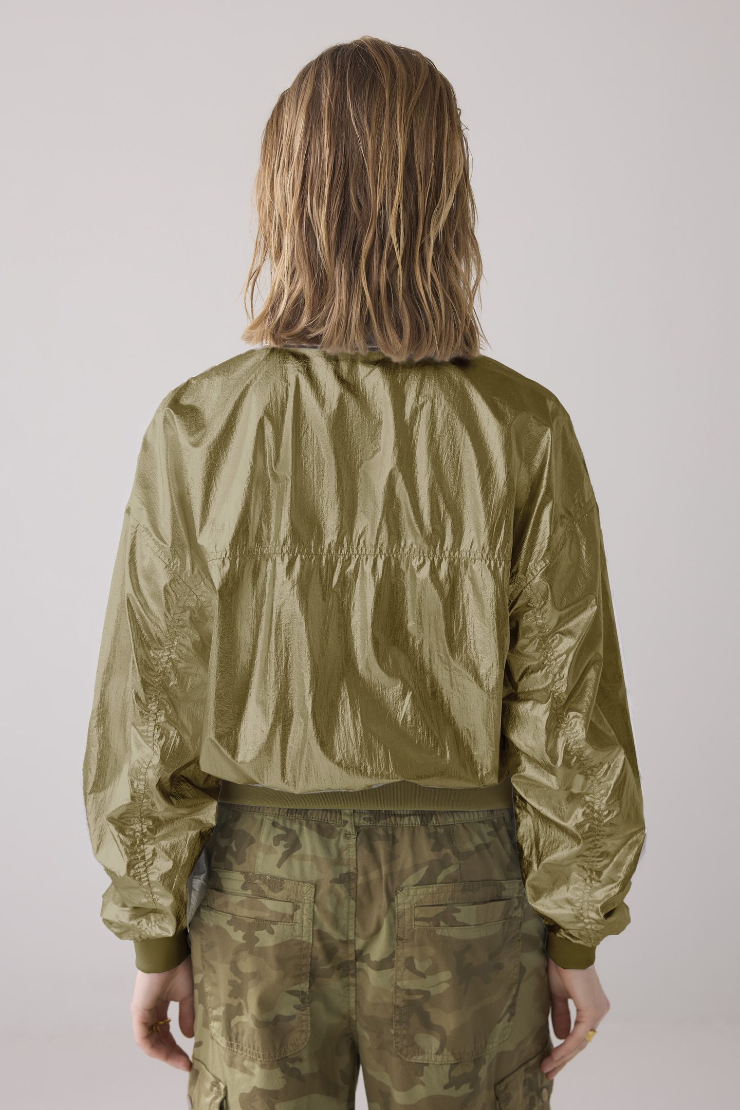 BOMBER METALLIC COMBAT GREEN 2