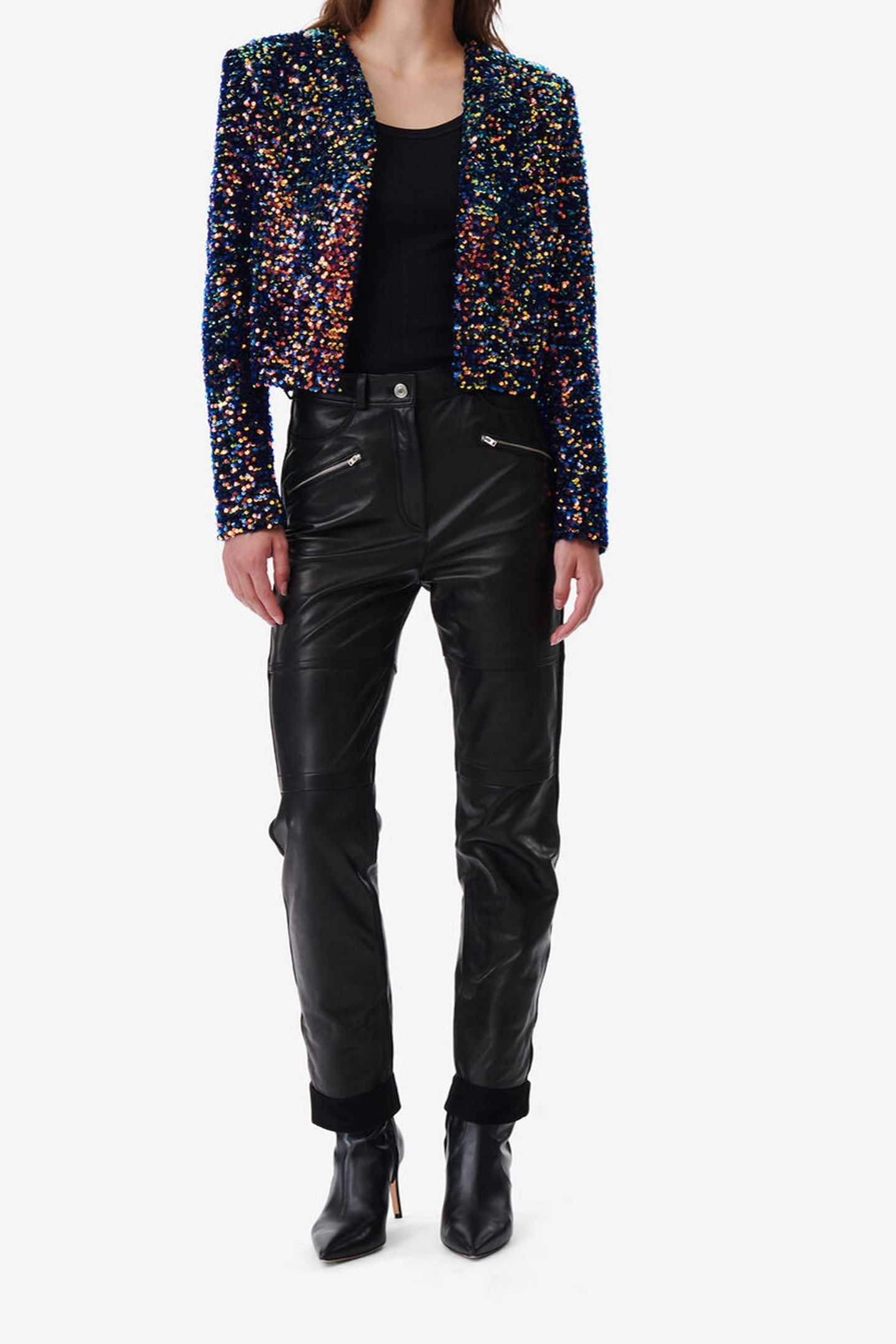 DAPHNE JACKET SHINY BLUE MULTICO 2