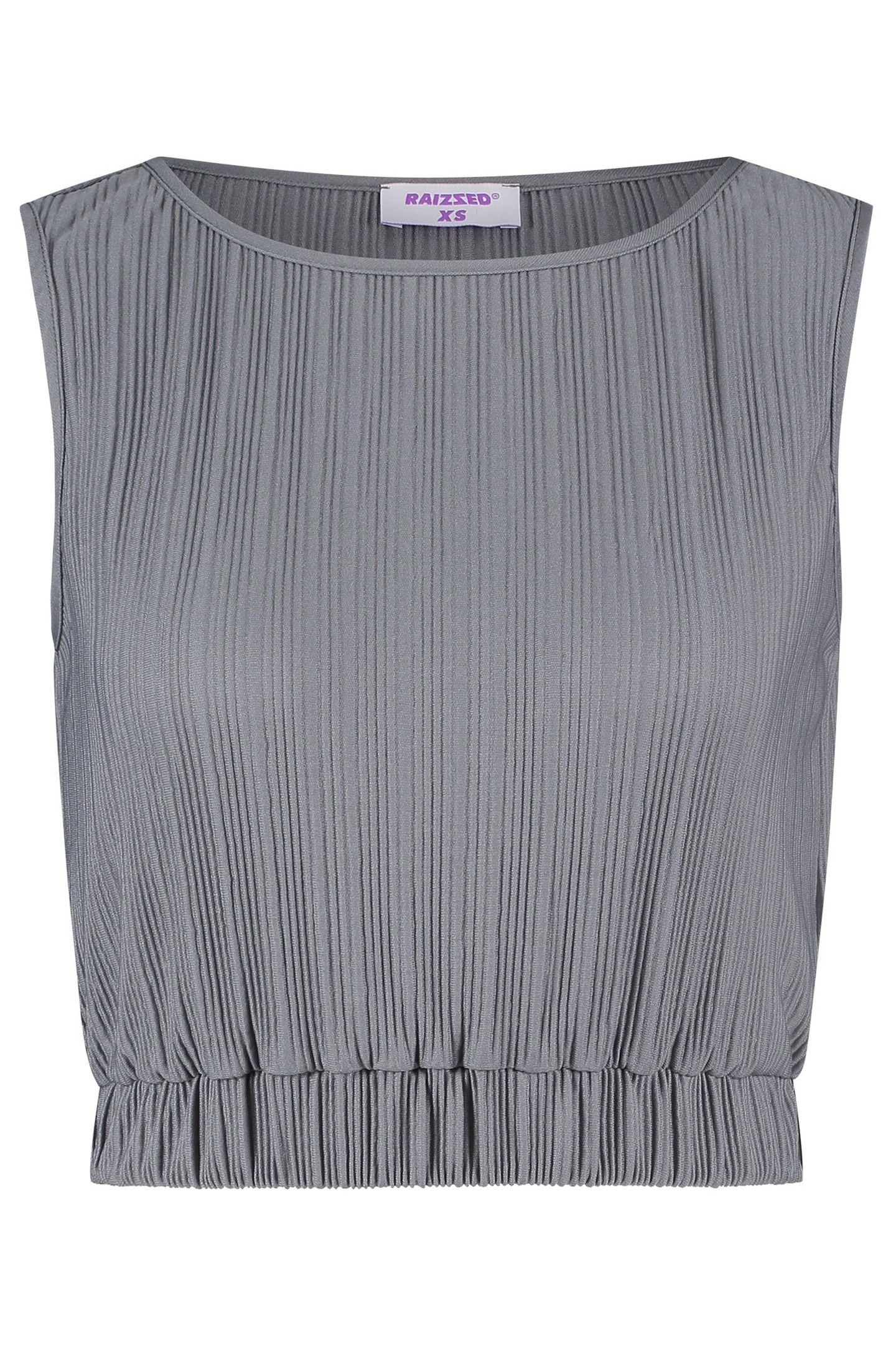 ZENAIA SLEEVELESS SHADE GREY 1
