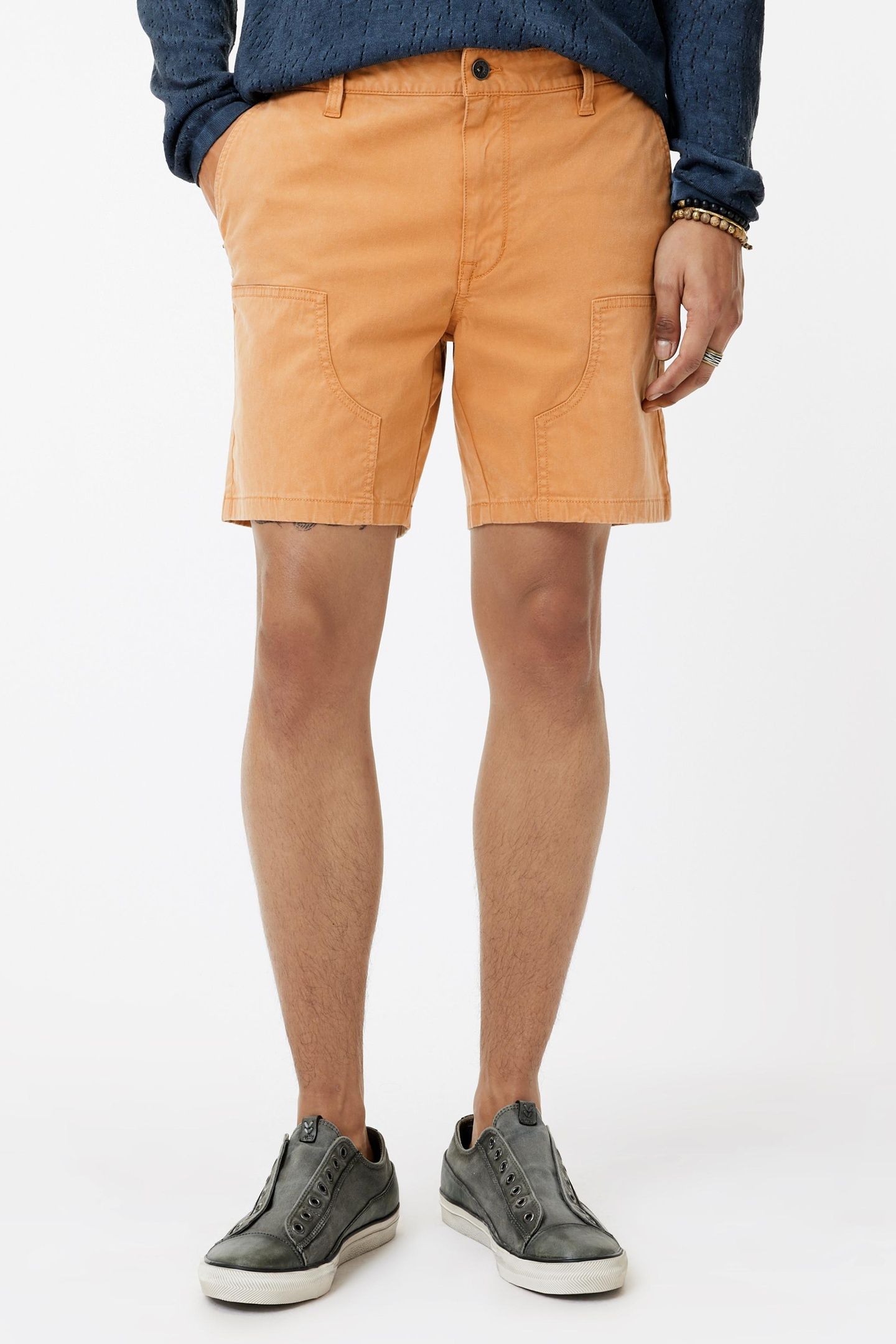 JAYDEN DOUBLE KNEE SHORTS COPPER 1
