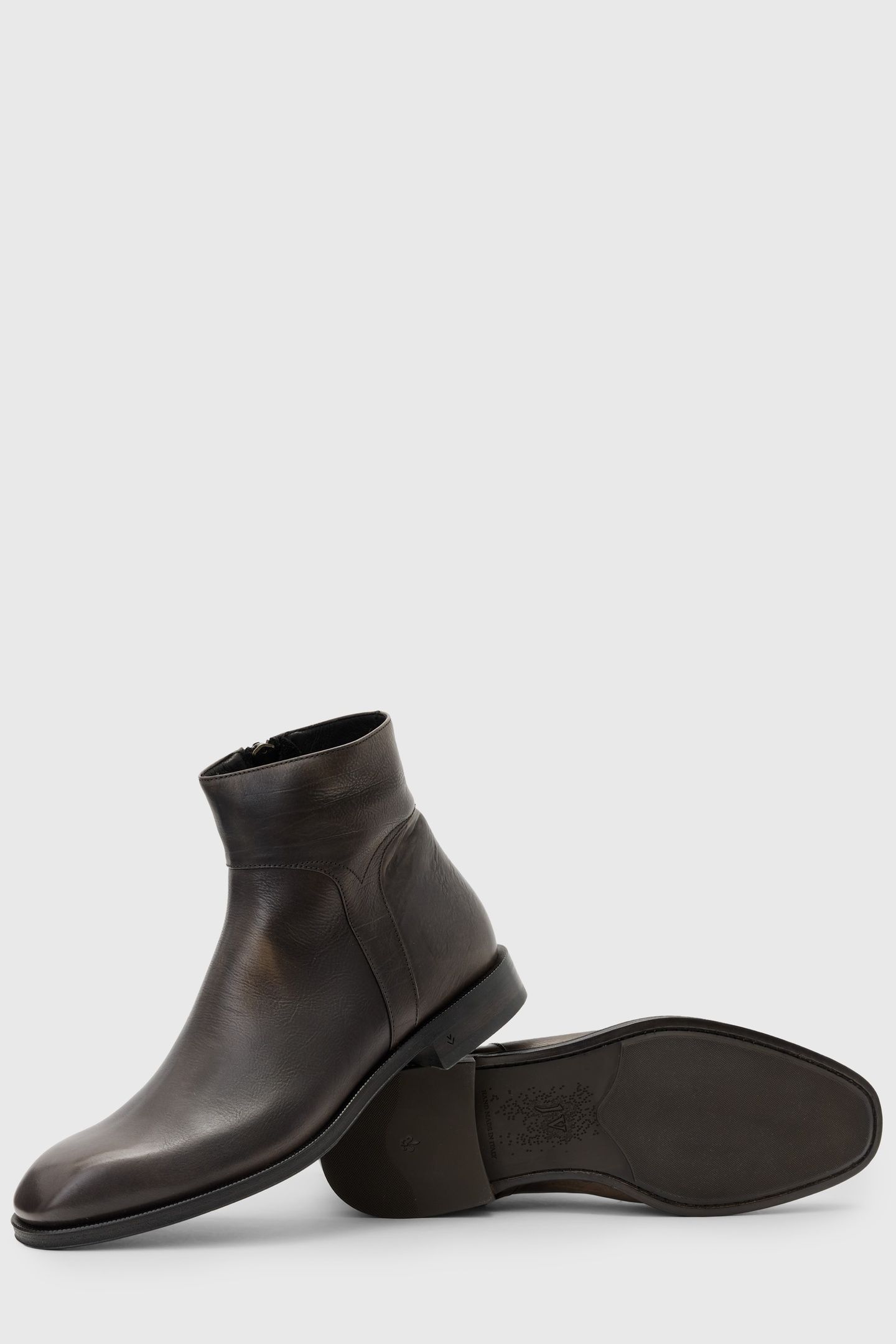 HARRISON CITY ZIP BOOT CHARCOAL 2