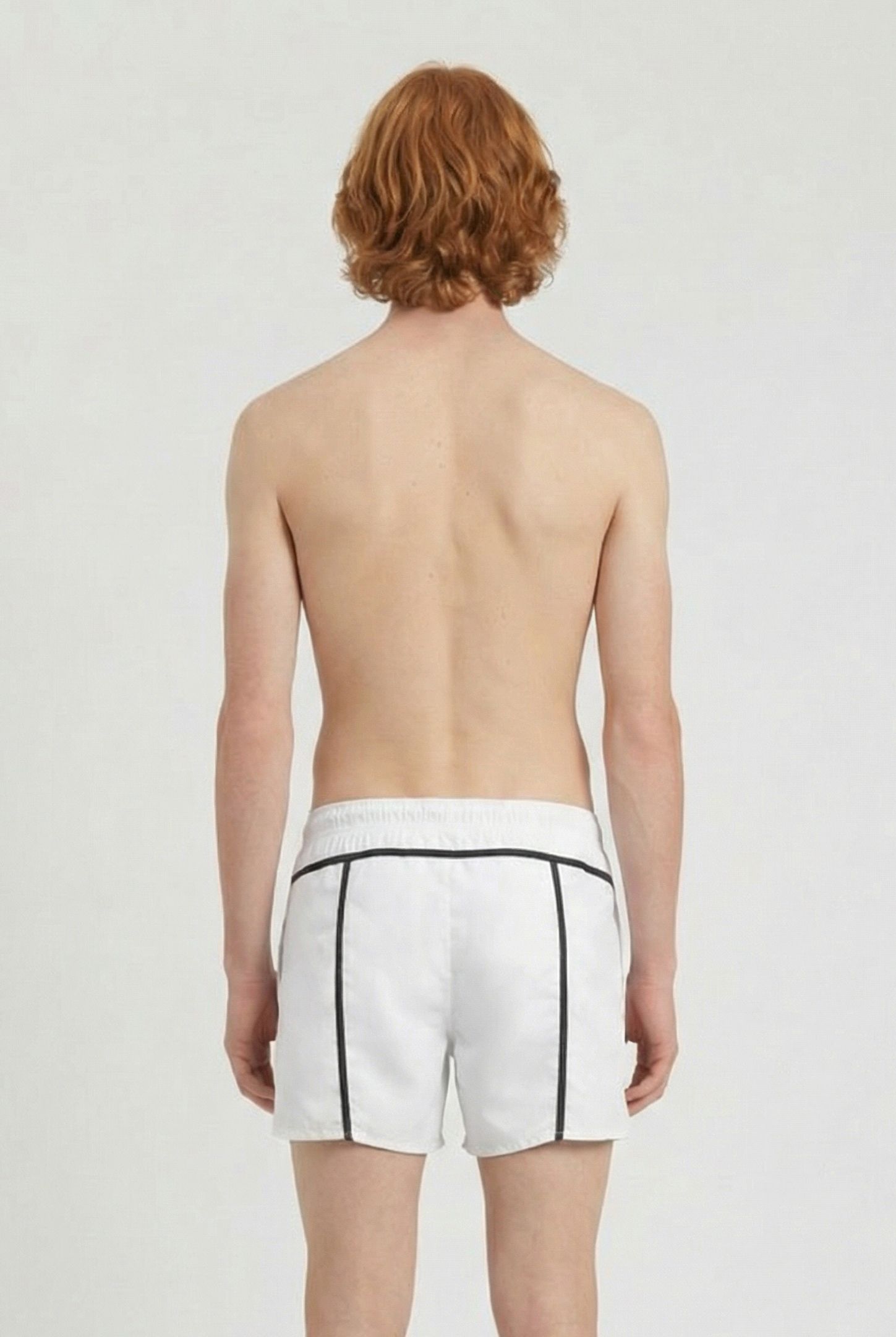 MEN'S ARENA PRO-FILE BEACH X-SHORT WHITE-NAVY 2