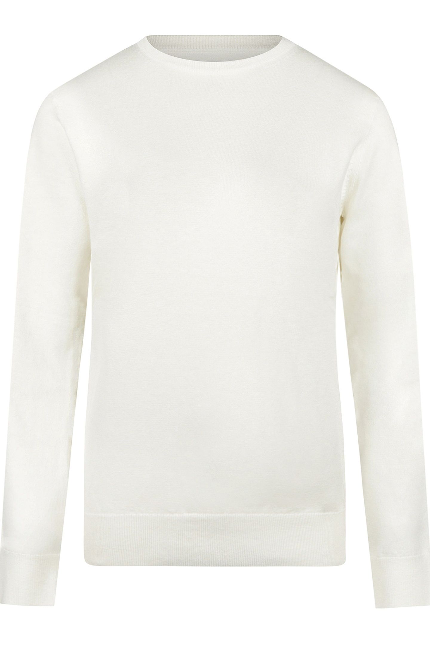 C-NECK SWEATER OFF WHITE 1
