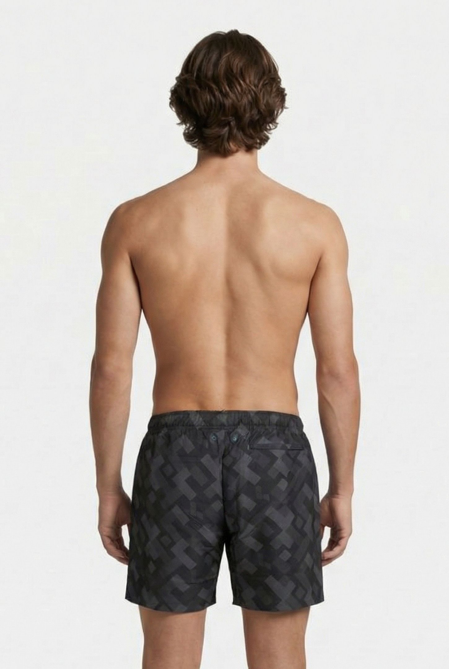 MEN'S ARENA EVO BEACH BOXER AO BLACK MULTI 2