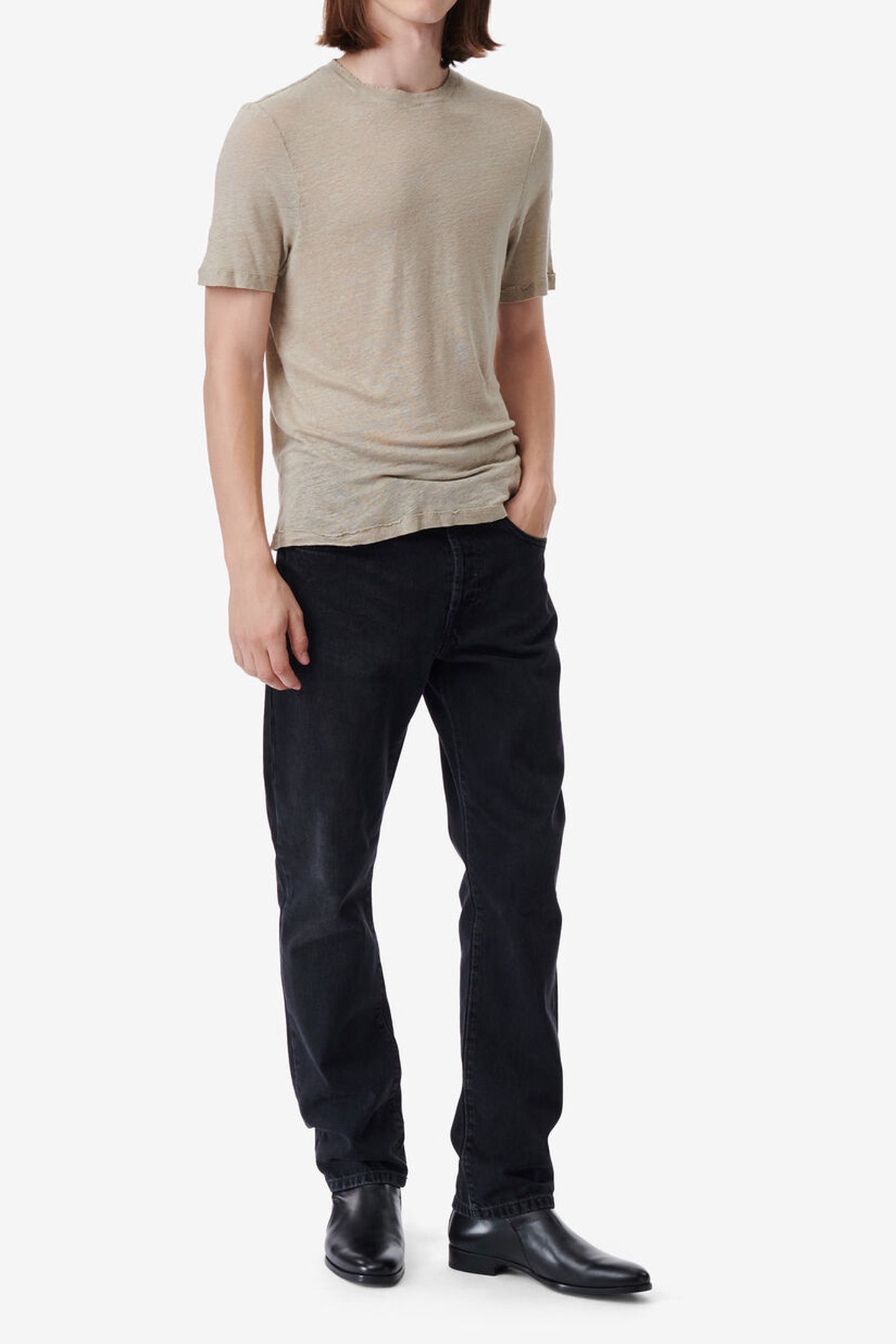 ARESO T-SHIRT TAUPE 3