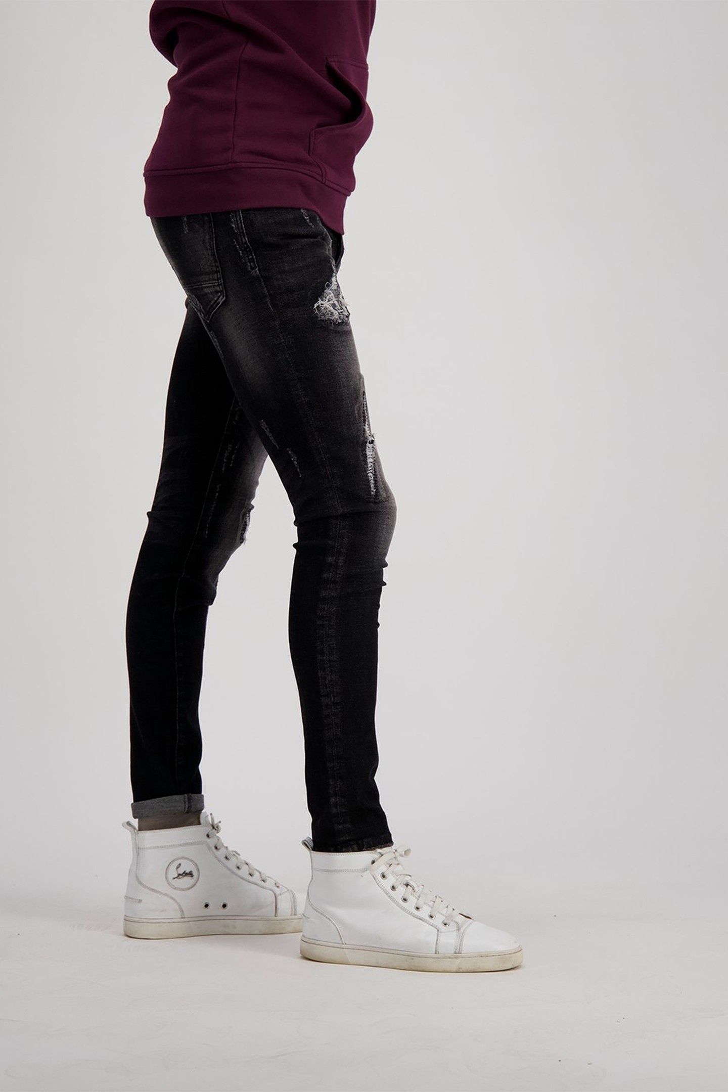 JUNGLE SUPER SKINNY JEANS VINTAGE BLACK 5