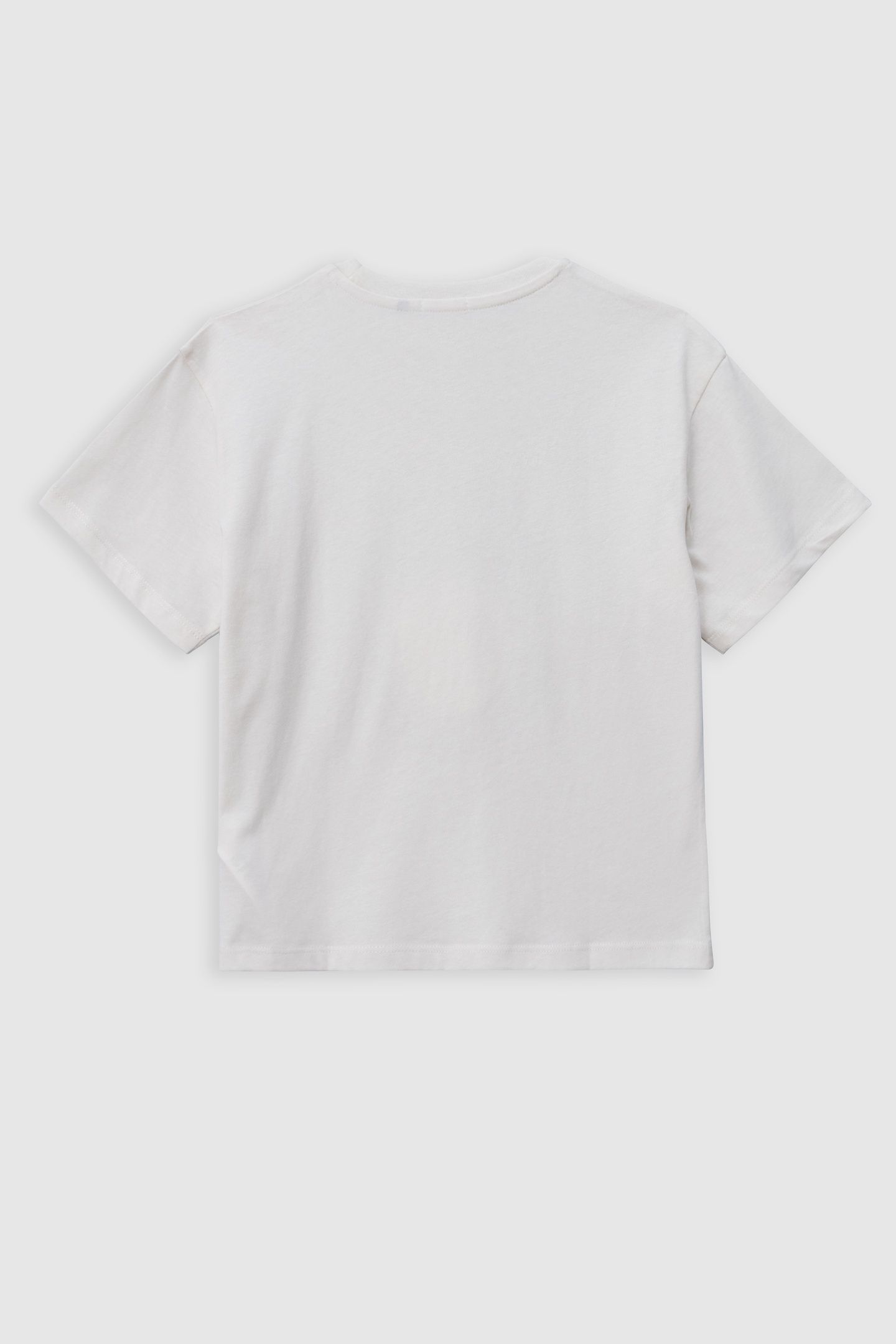 ECRU ORGANIC COTTON LENTICULAR T-SHIRT 2