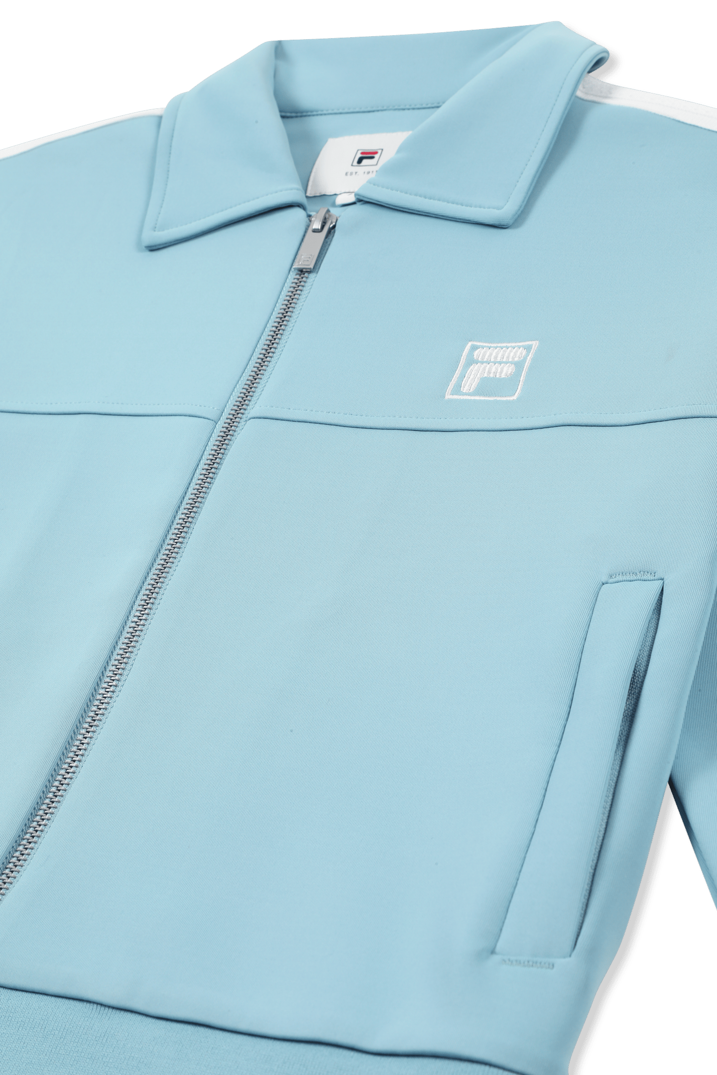 COMO BOXY TAPED TRACK JACKET TOURMALINE 7