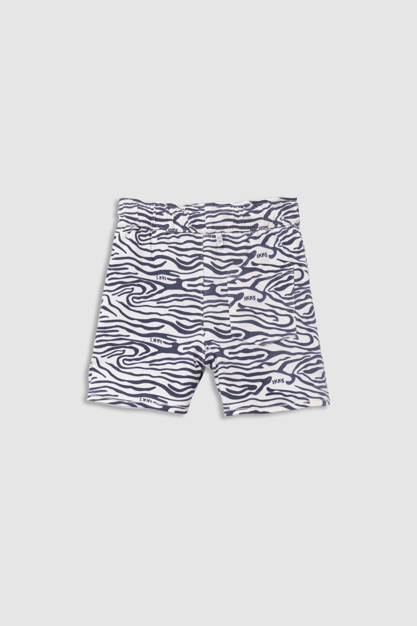 REVERSIBLE NAVY AND AQUA GREEN BERMUDA SHORTS 3