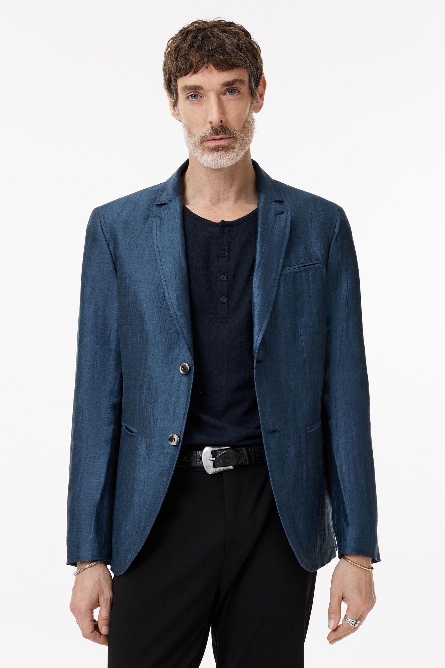 ALLEN JACKET - SLIM FIT NOTCH LAPEL JACK LAKE BLUE 1