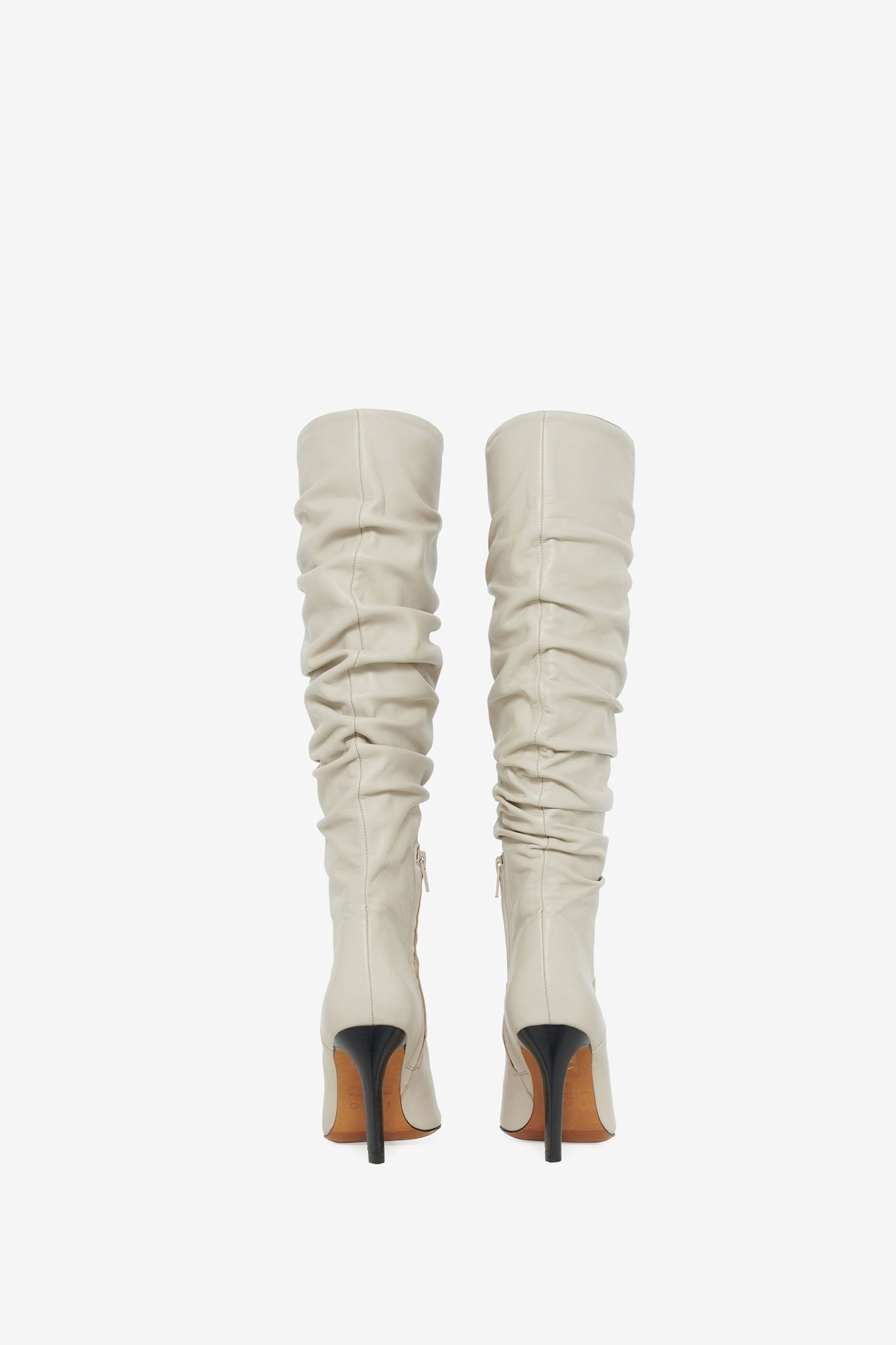 SHEELY HIGH BOOTS OYSTER GREY 4