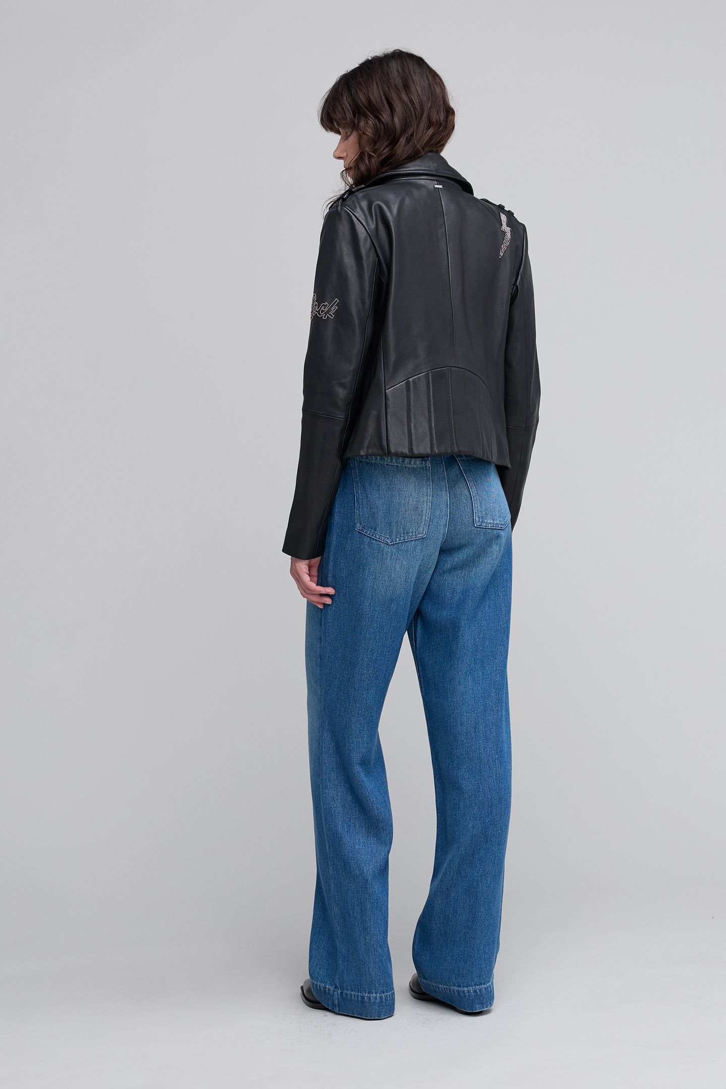 HIGH-WAISTED WIDE-LEG DENIM 5