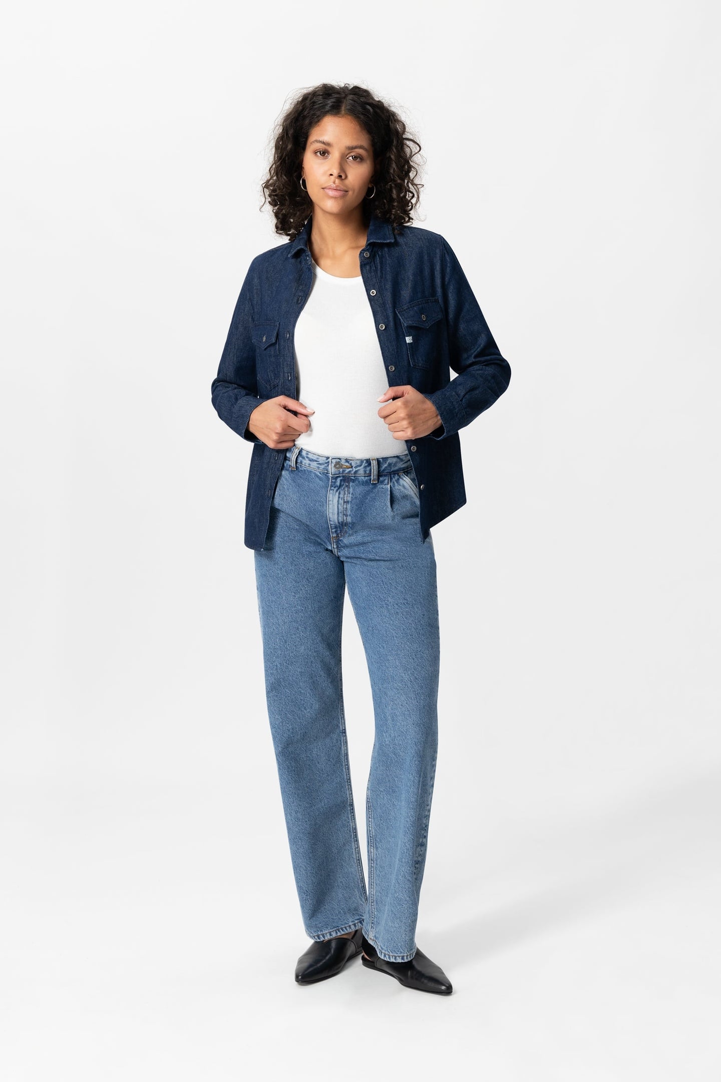 SHIRLEY SHIRT - STRONG BLUE 5