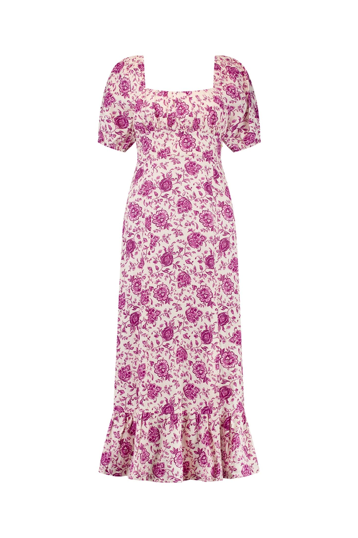 JESS DRESS BOTANIC FLOWER PINK BOTANIC FLOWER 8