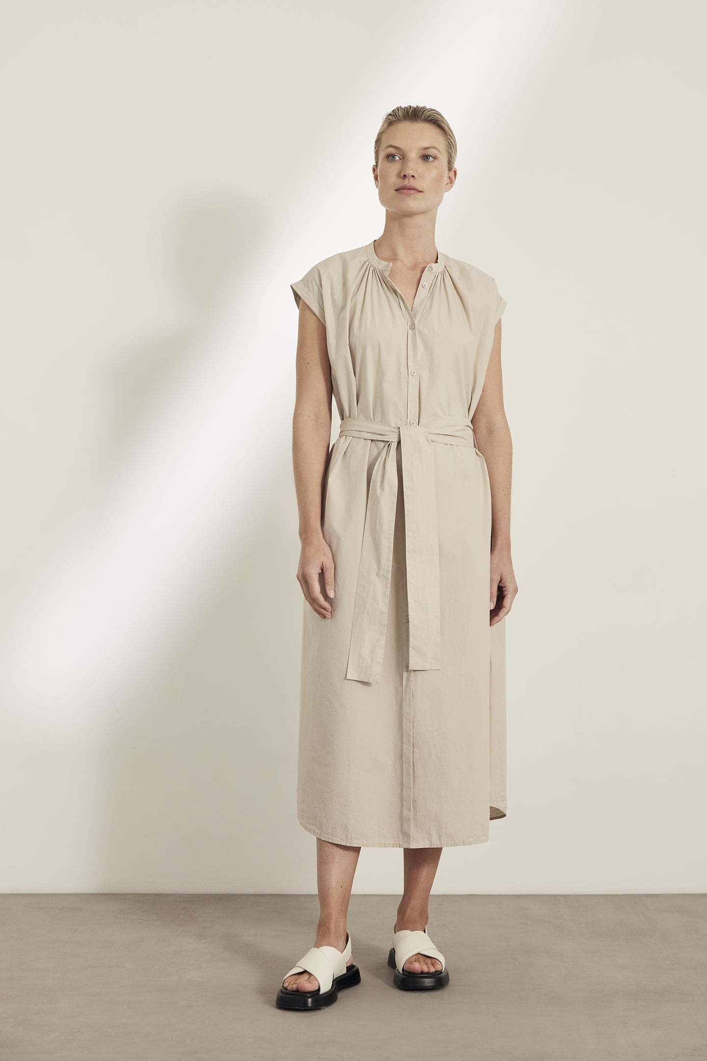 KARO DRESS SAND 4