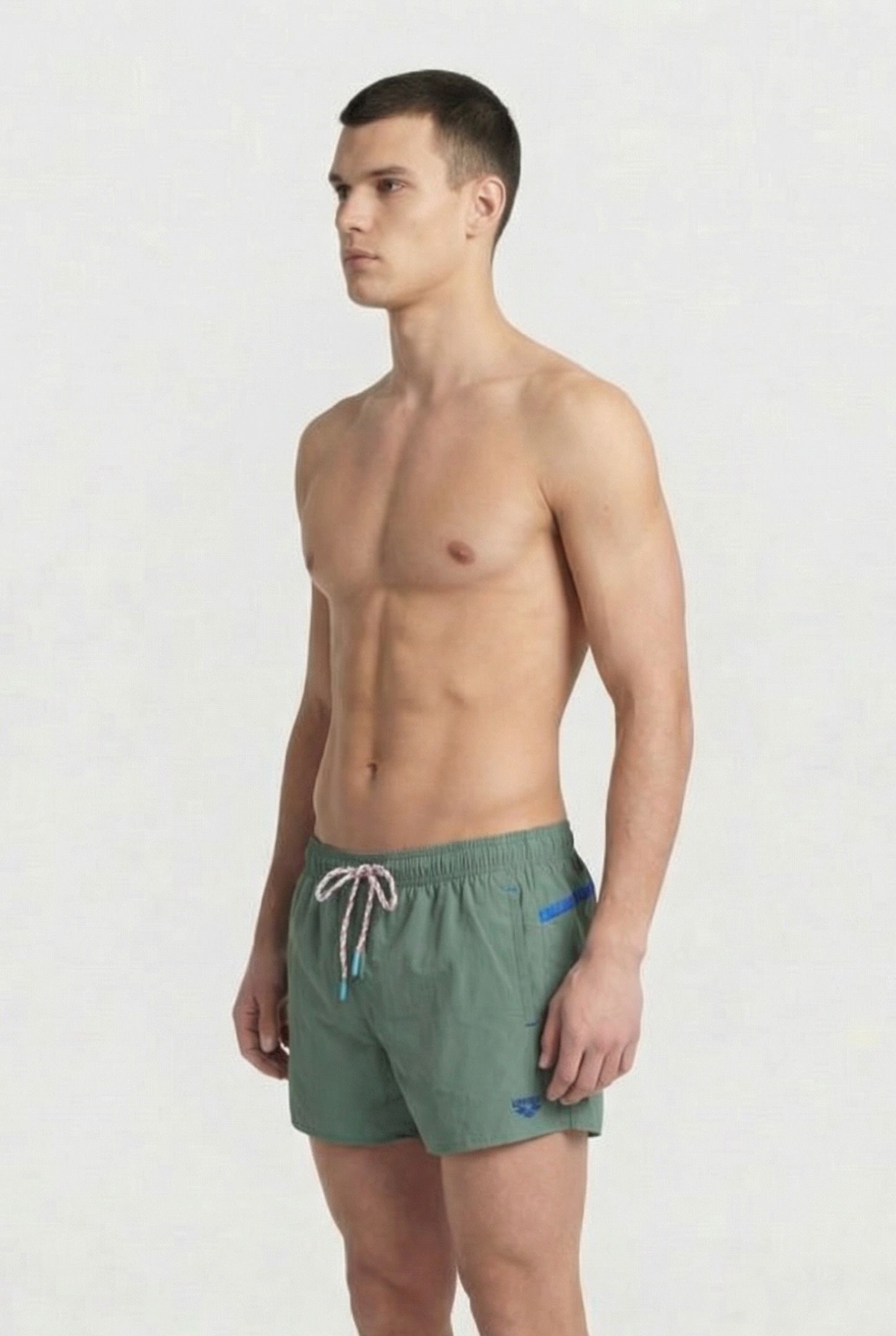 MEN'S ARENA PRO-FILE BEACH X-SHORT SAGE-ROYAL-JADE-GREEN QUA 3