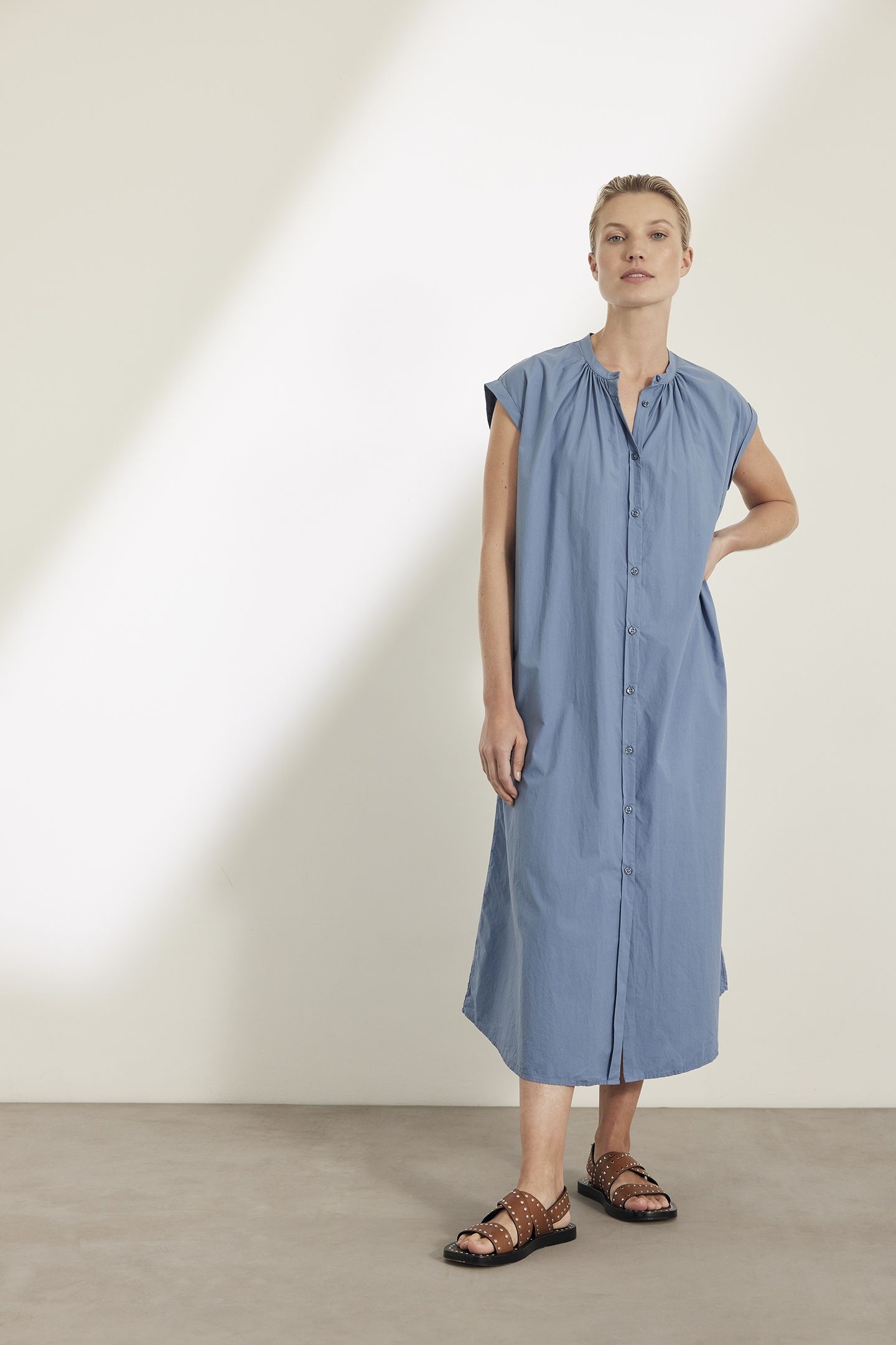 KARO DRESS BLUE 2