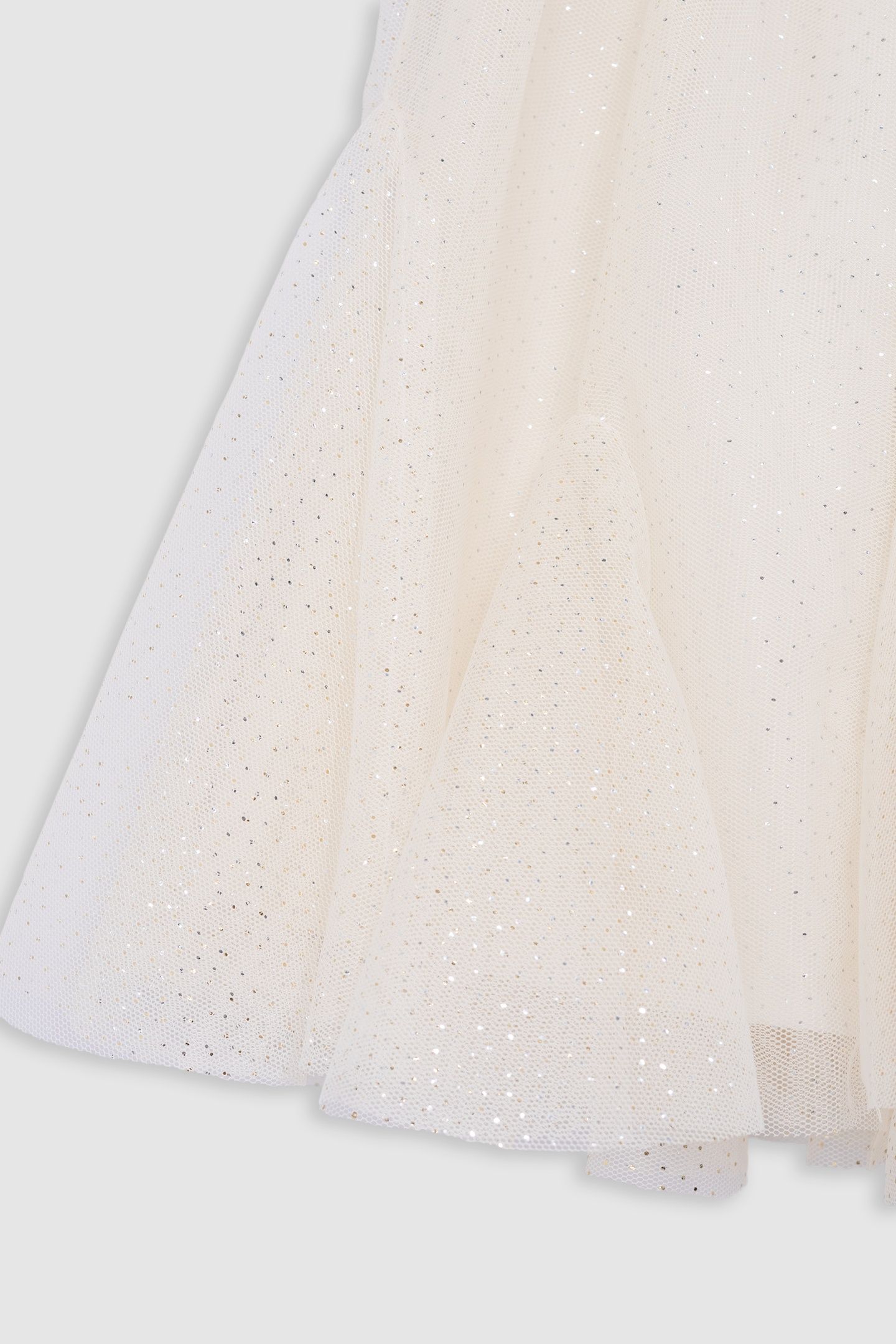 SEQUINED ECRU TUTU SKIRT 4