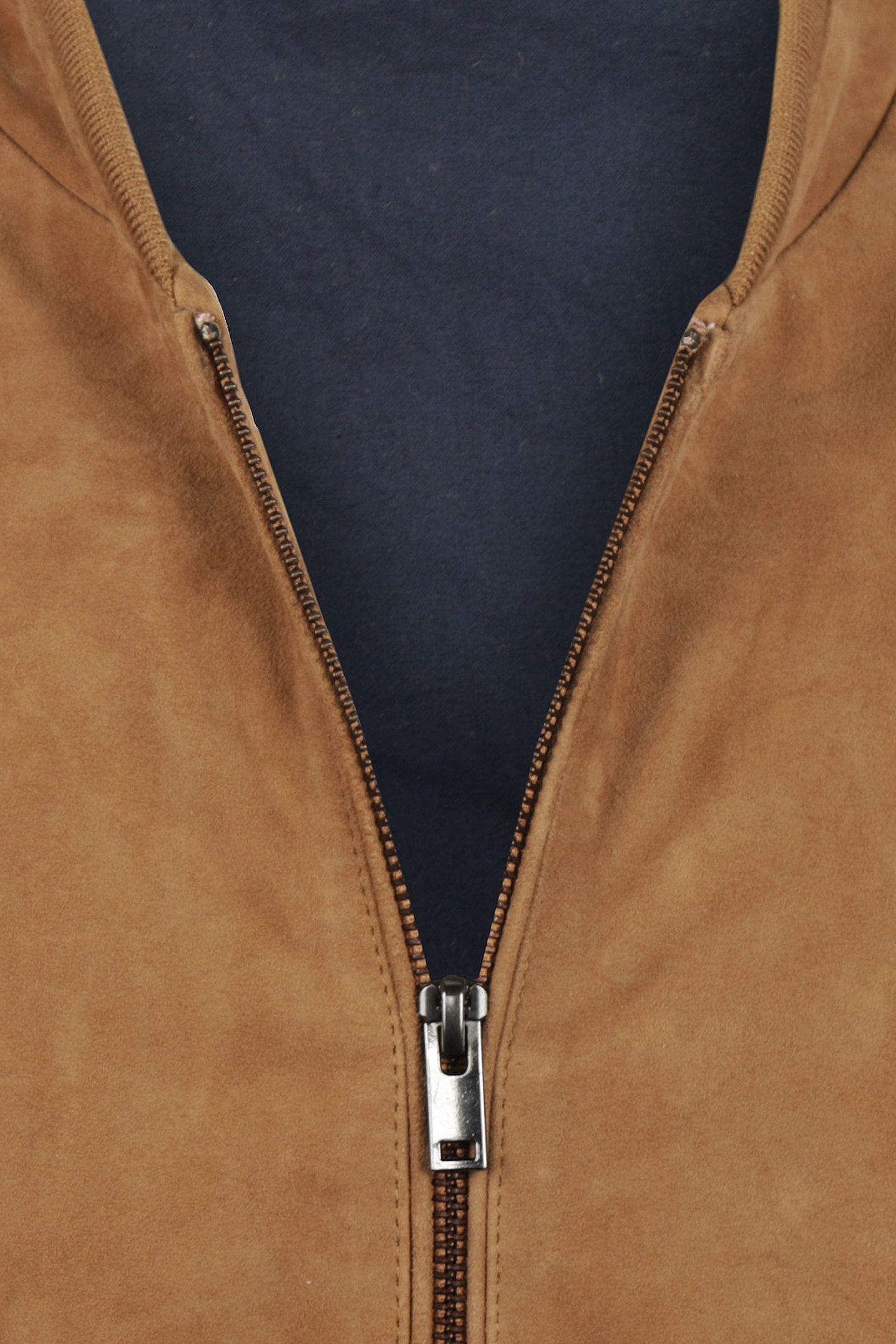 SUEDE BOMBER JACKET CAMEL 3
