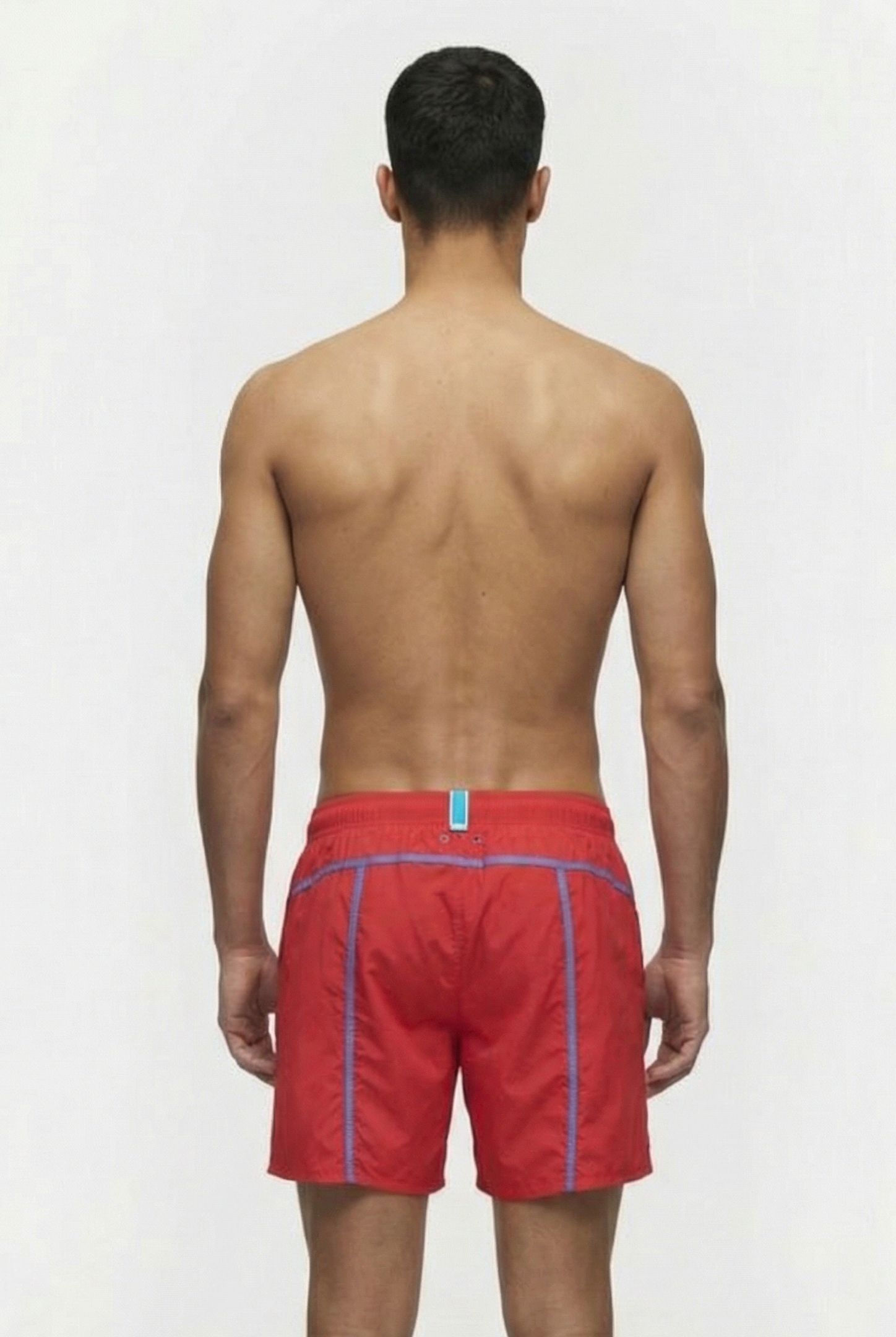 MEN'S ARENA PRO-FILE BEACH L-SHORT RED- PURPLE BLUE 2