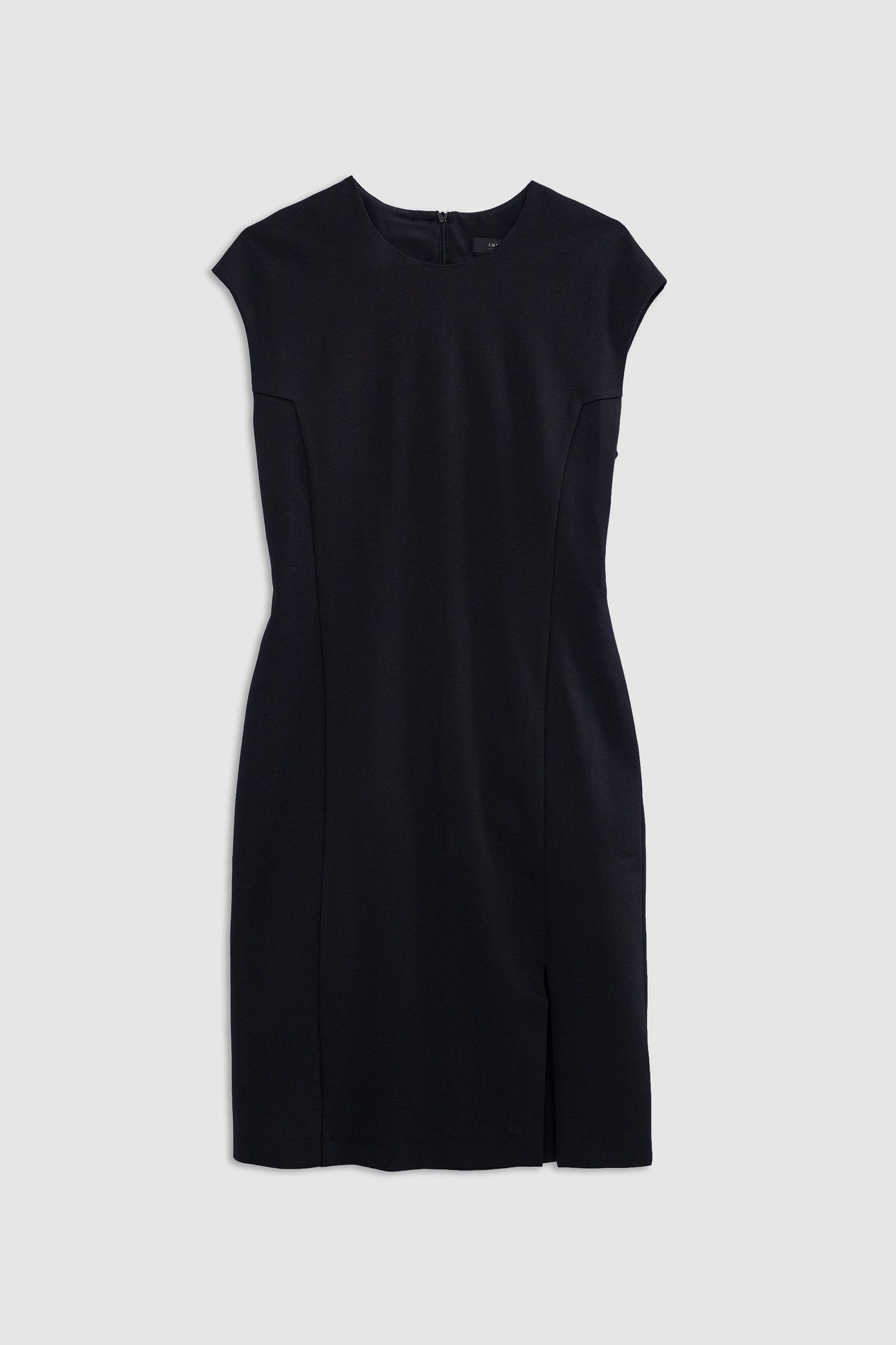 BLACK MILANO KNIT SPLIT DRESS 5