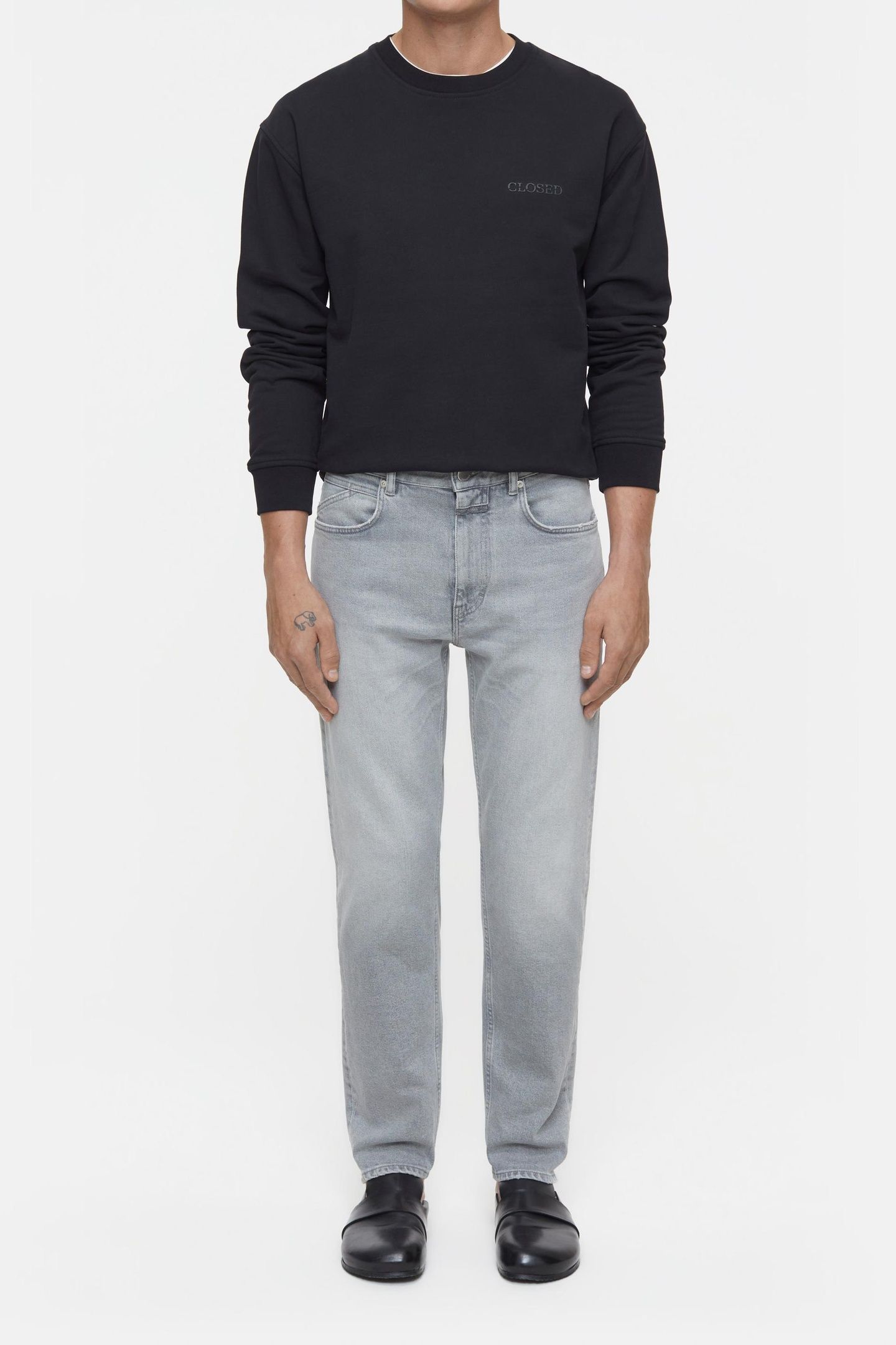 COOPER TRUE JEANS LIGHT GREY 1