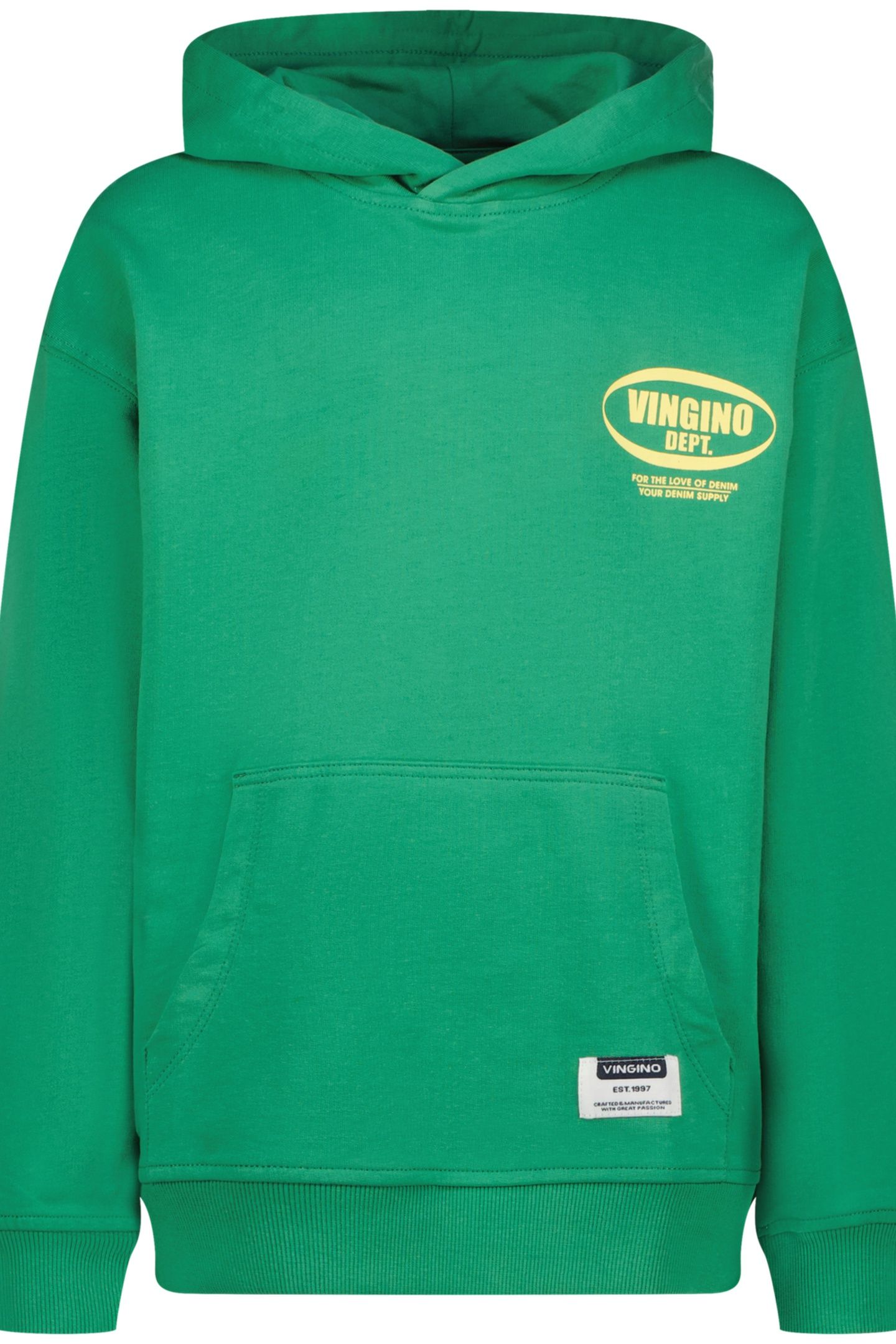 BASIC-HOODY CACTUS GREEN 1