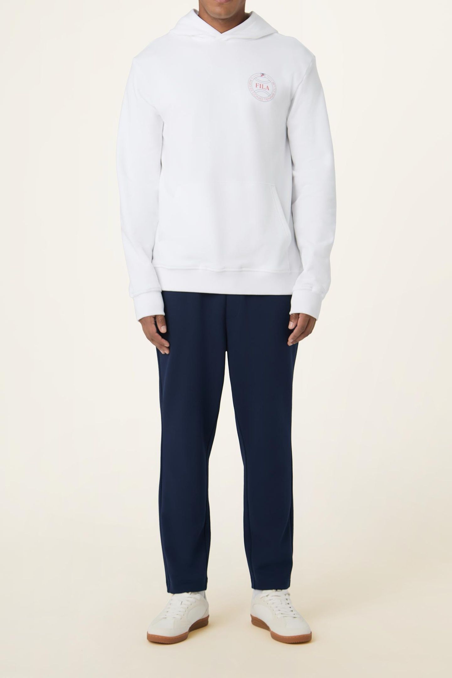 PARELLA RELAXED GRAPHIC HOODIE BRIGHT WHITE 2