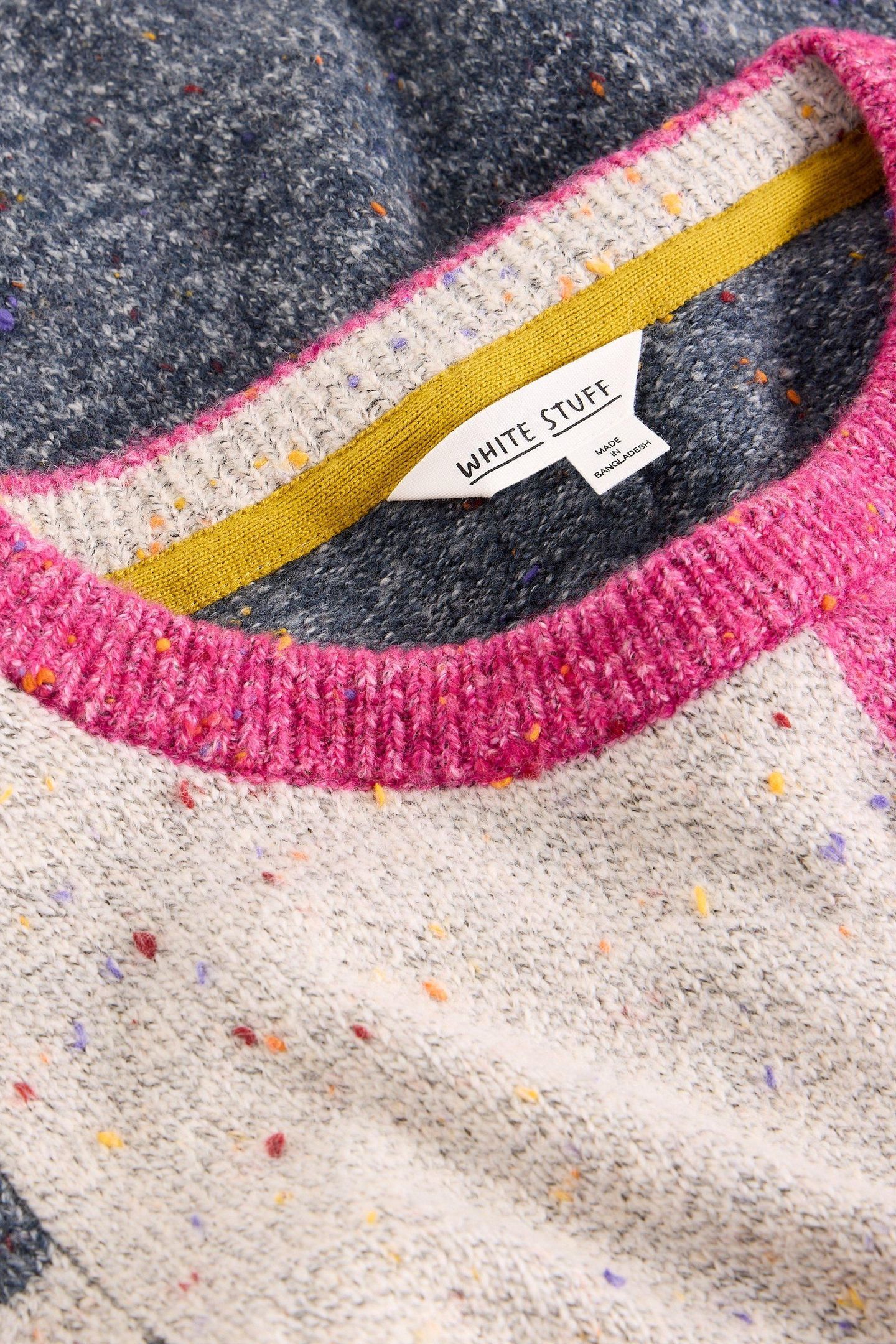 TALIA NEP JUMPER PINK MULTI 2