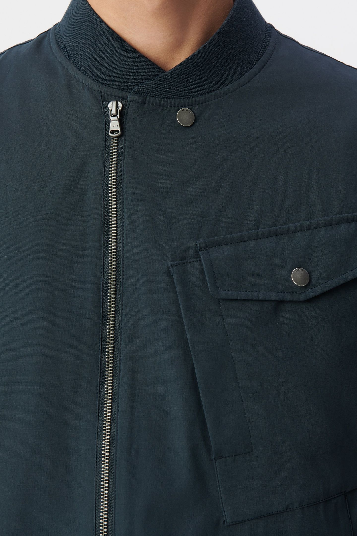 INK SOFT NYLON BOMBER JACKET 7