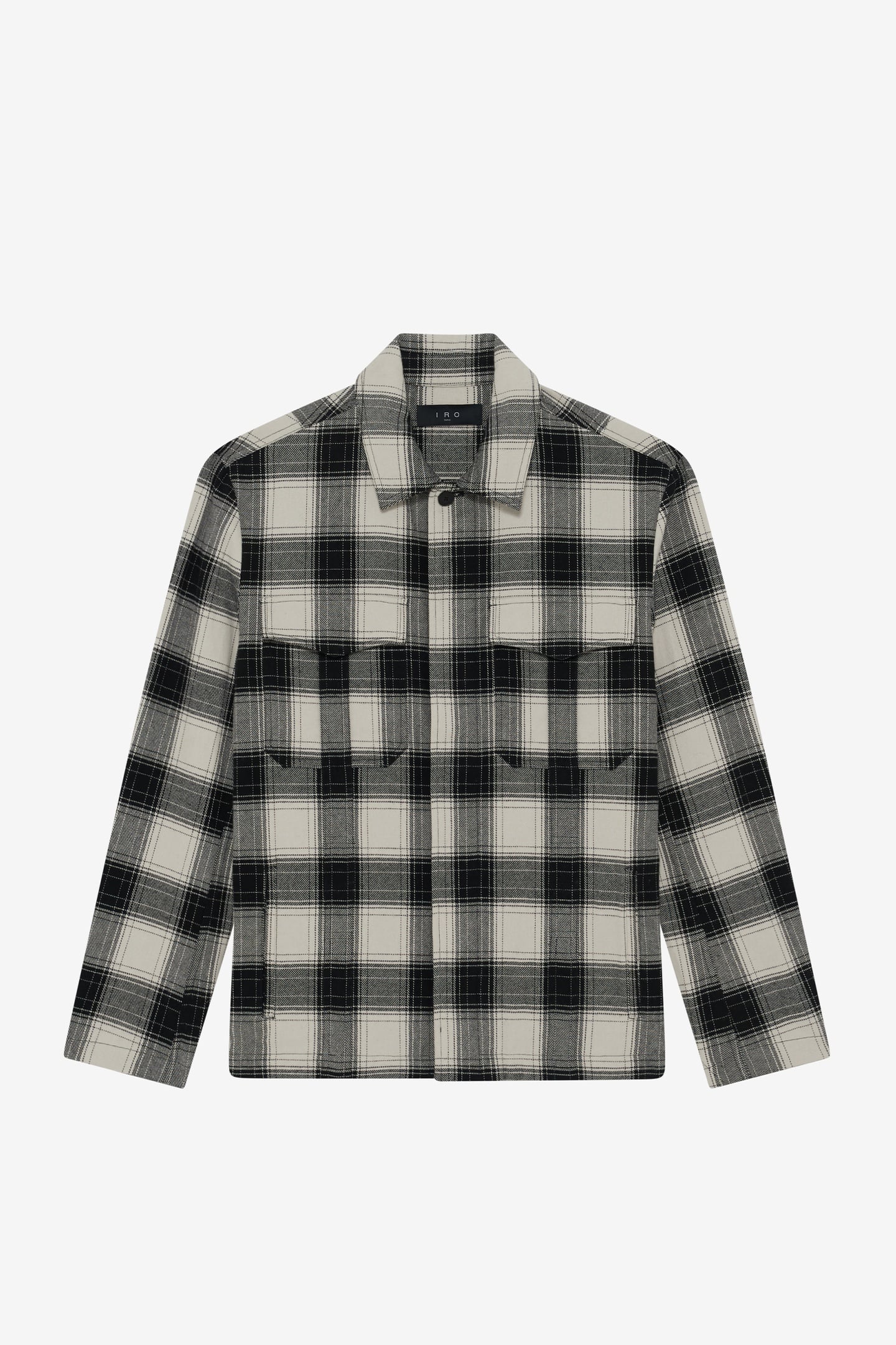 FULVIO OVERSHIRT MIXED WHITE 4