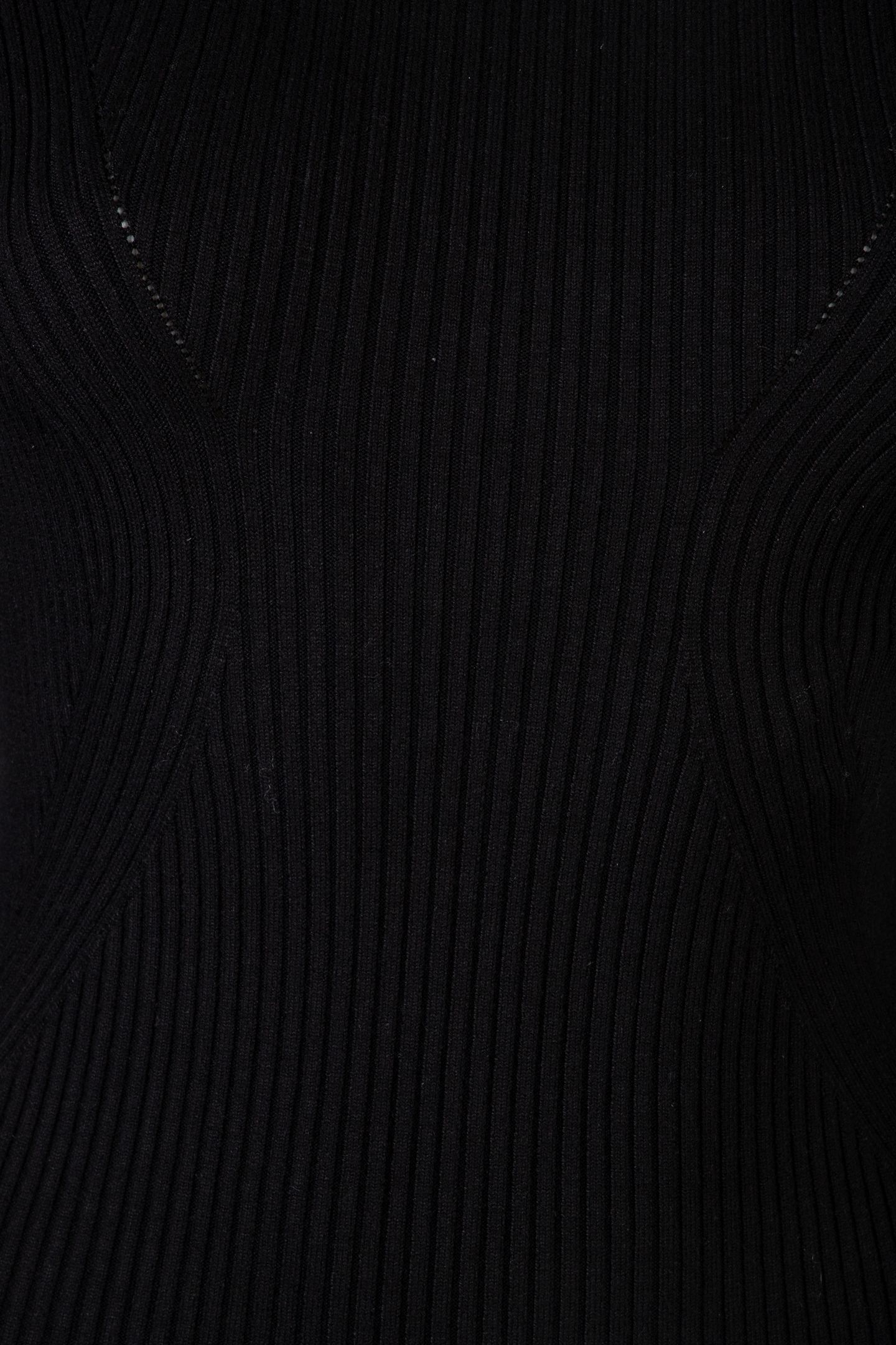 MARCIANO BY GUESS ISA LS BOAT NECK TOP SWEATER JET BLACK 4
