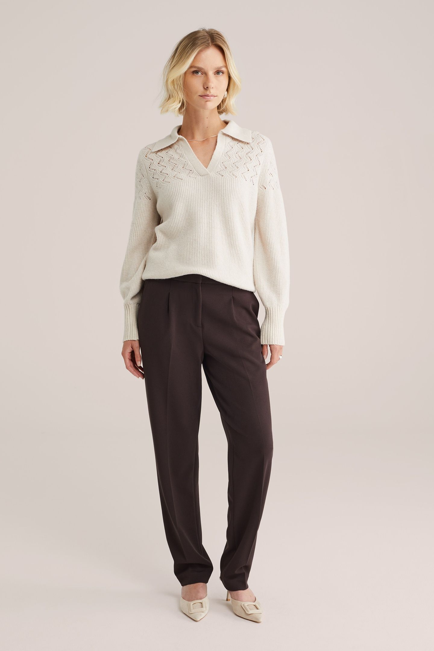 TROUSER DARK BROWN 3