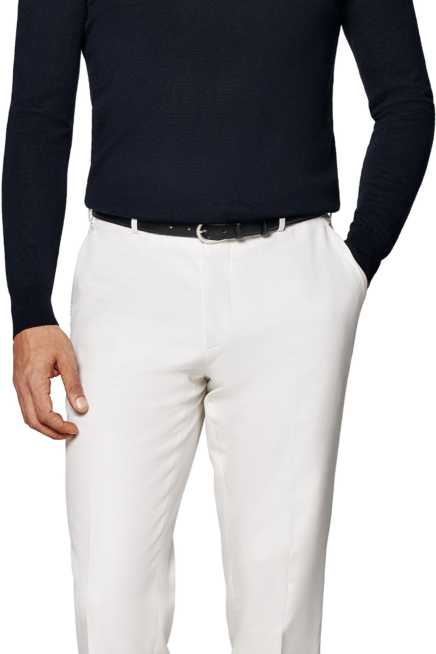 V-NECK MERINO NAVY 3