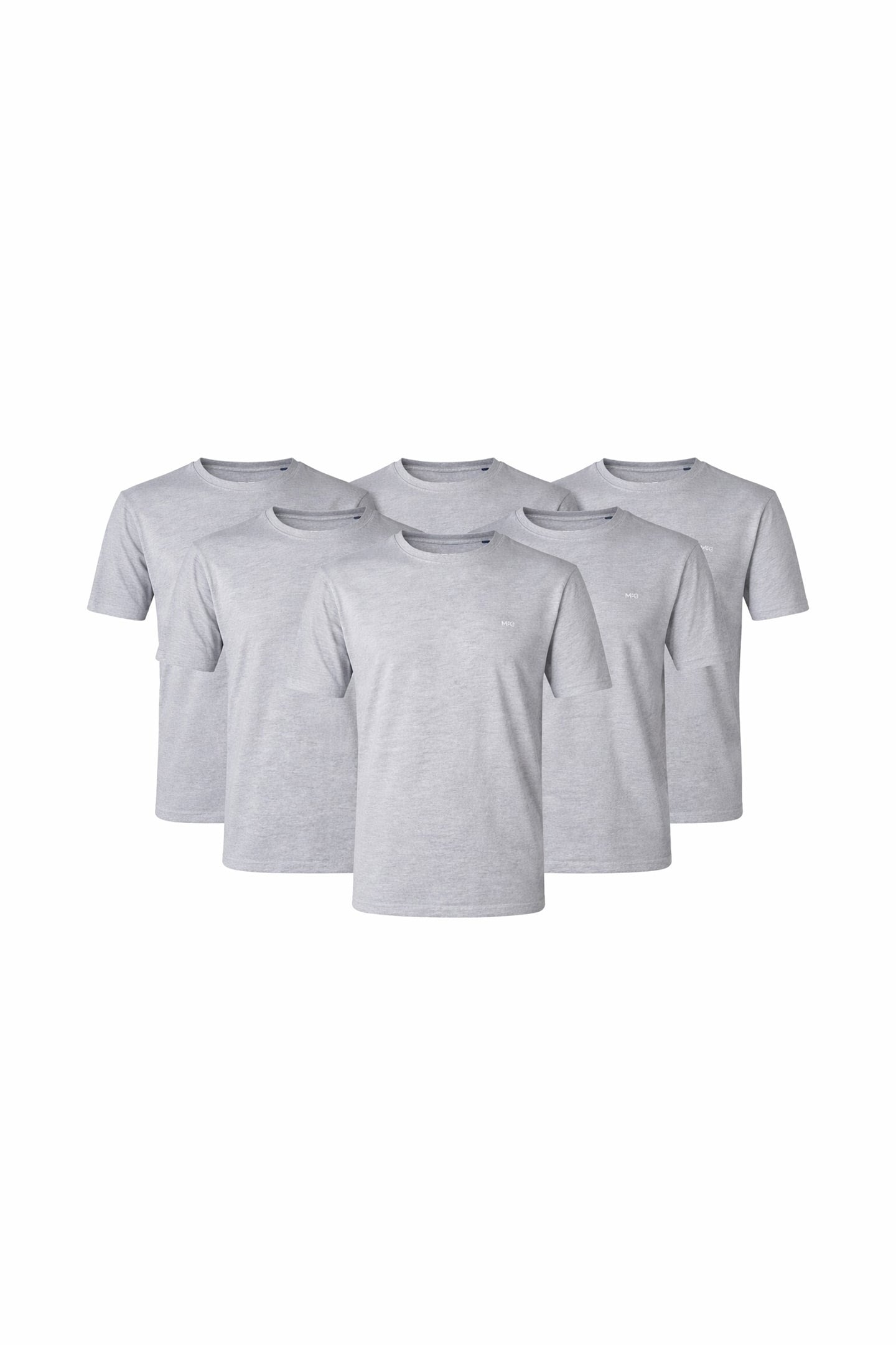 PREMIUM T-SHIRT 6-PACK GREY MELANGE 1