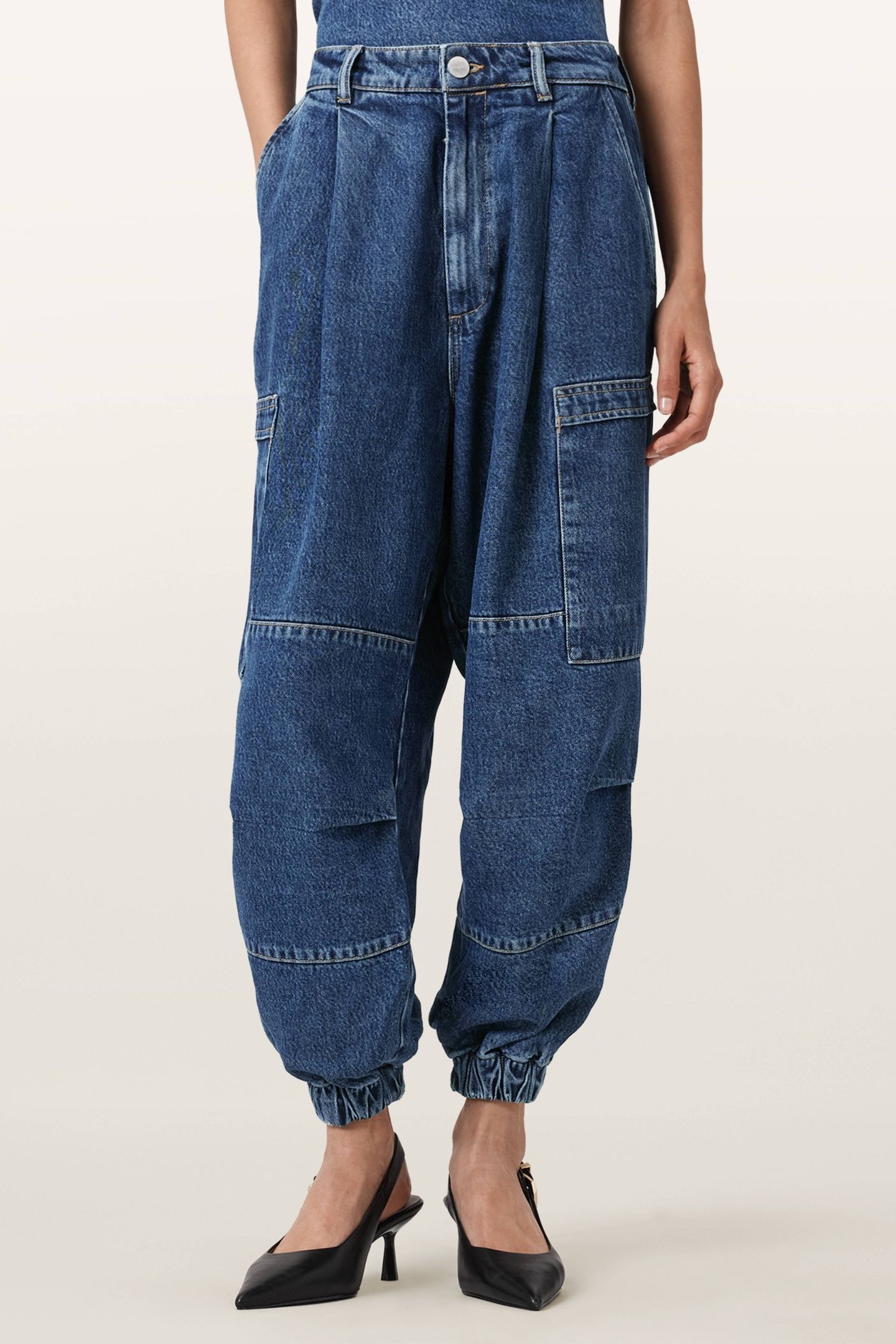 SOL DENIM TROUSER MID INDIGO 1